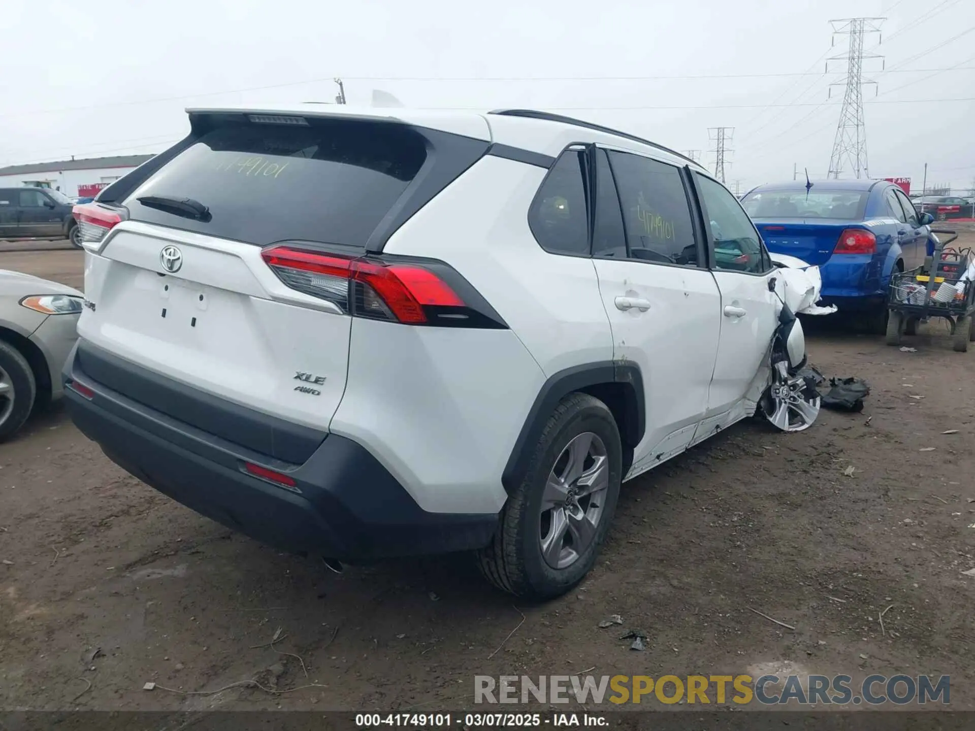 4 fotografías del automóvil dañado 2T3P1RFV9PW377340 TOYOTA RAV4 2023