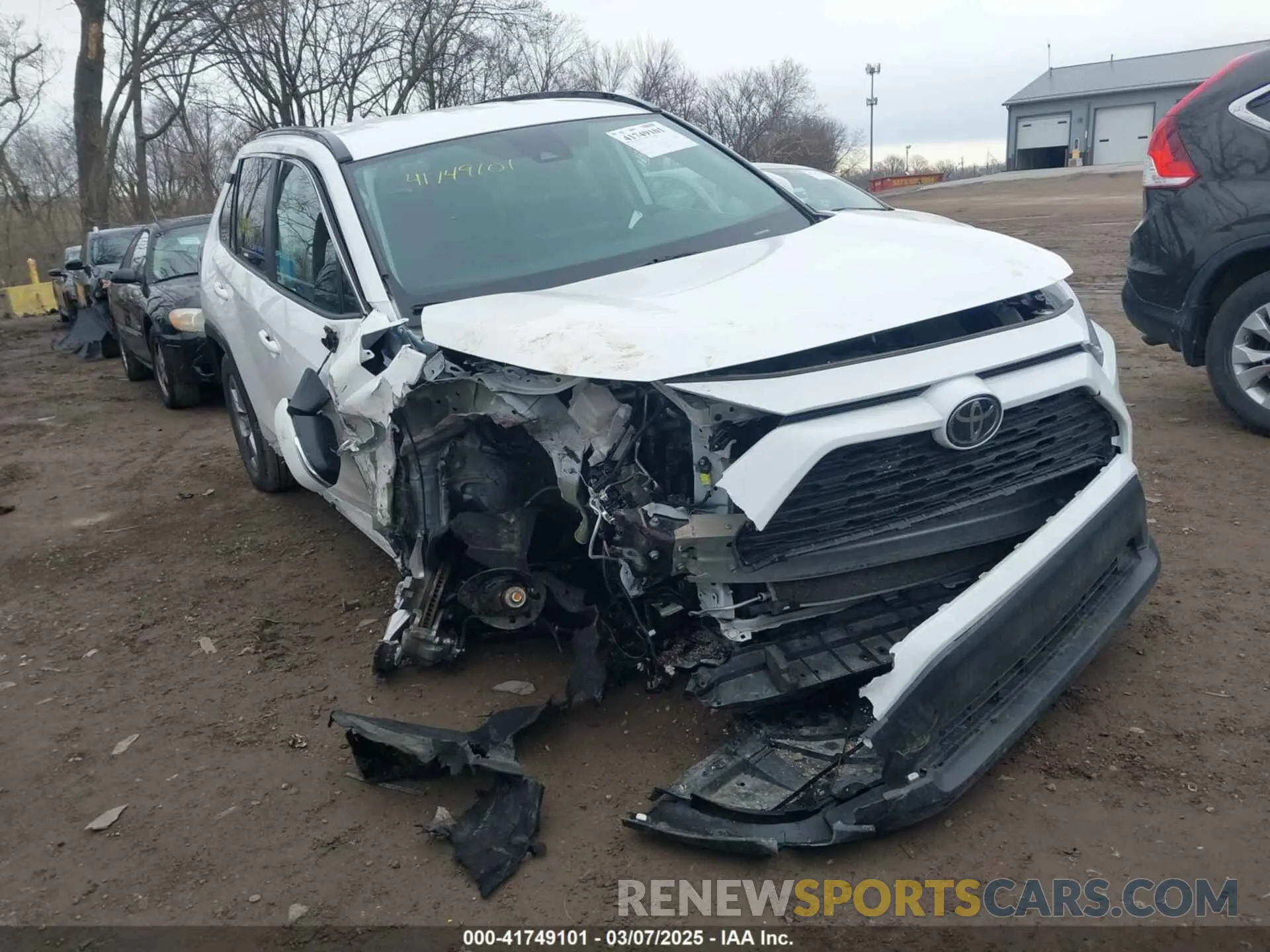 6 fotografías del automóvil dañado 2T3P1RFV9PW377340 TOYOTA RAV4 2023