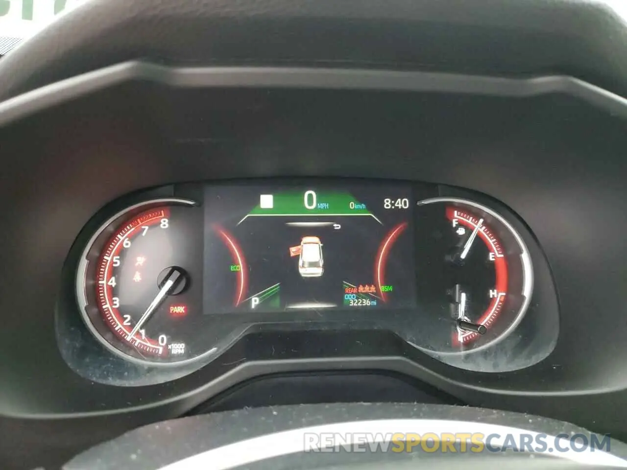 9 fotografías del automóvil dañado 2T3P1RFVXPC351153 TOYOTA RAV4 2023