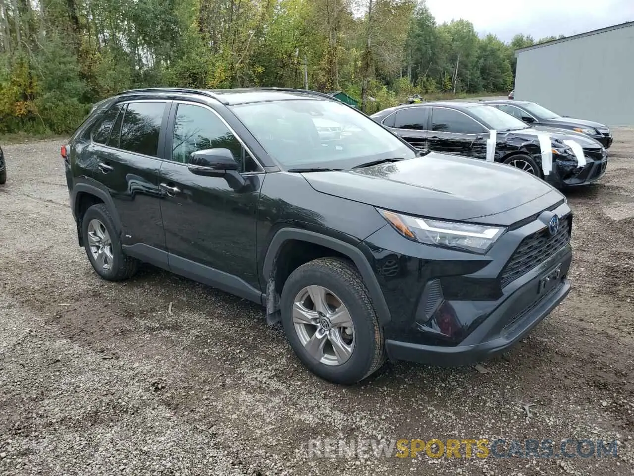 4 fotografías del automóvil dañado 2T3RWRFV3PW160943 TOYOTA RAV4 2023