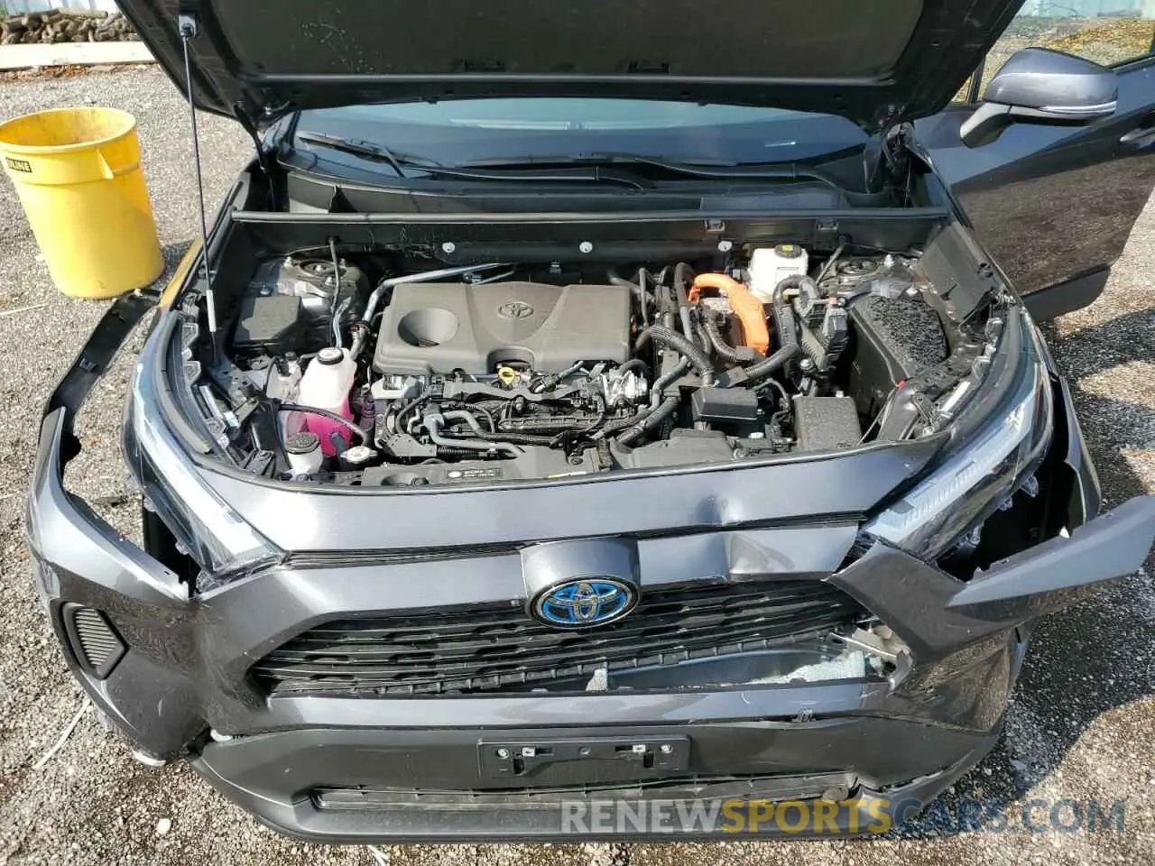 12 fotografías del automóvil dañado 2T3RWRFV5PW180725 TOYOTA RAV4 2023