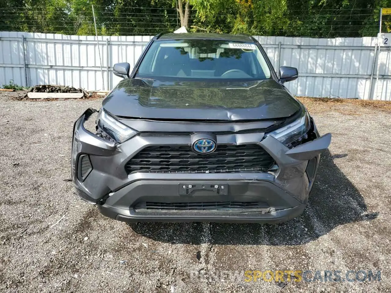 5 fotografías del automóvil dañado 2T3RWRFV5PW180725 TOYOTA RAV4 2023