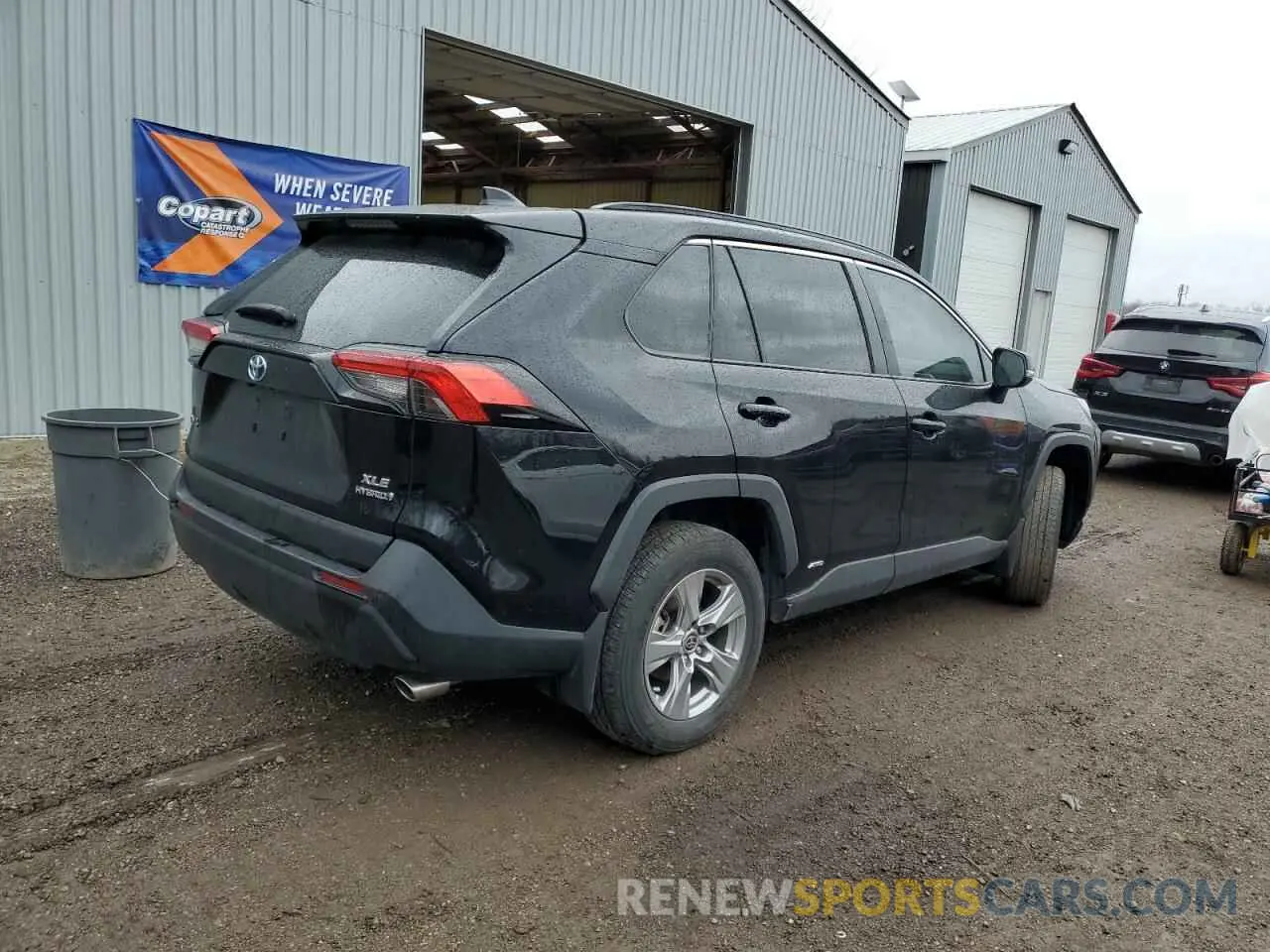 3 fotografías del automóvil dañado 2T3RWRFV8PW169461 TOYOTA RAV4 2023