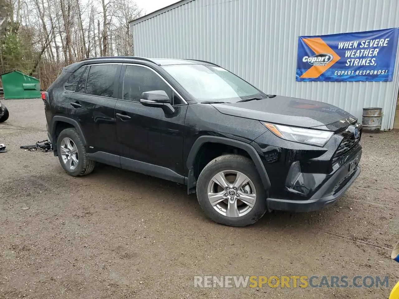 4 fotografías del automóvil dañado 2T3RWRFV8PW169461 TOYOTA RAV4 2023