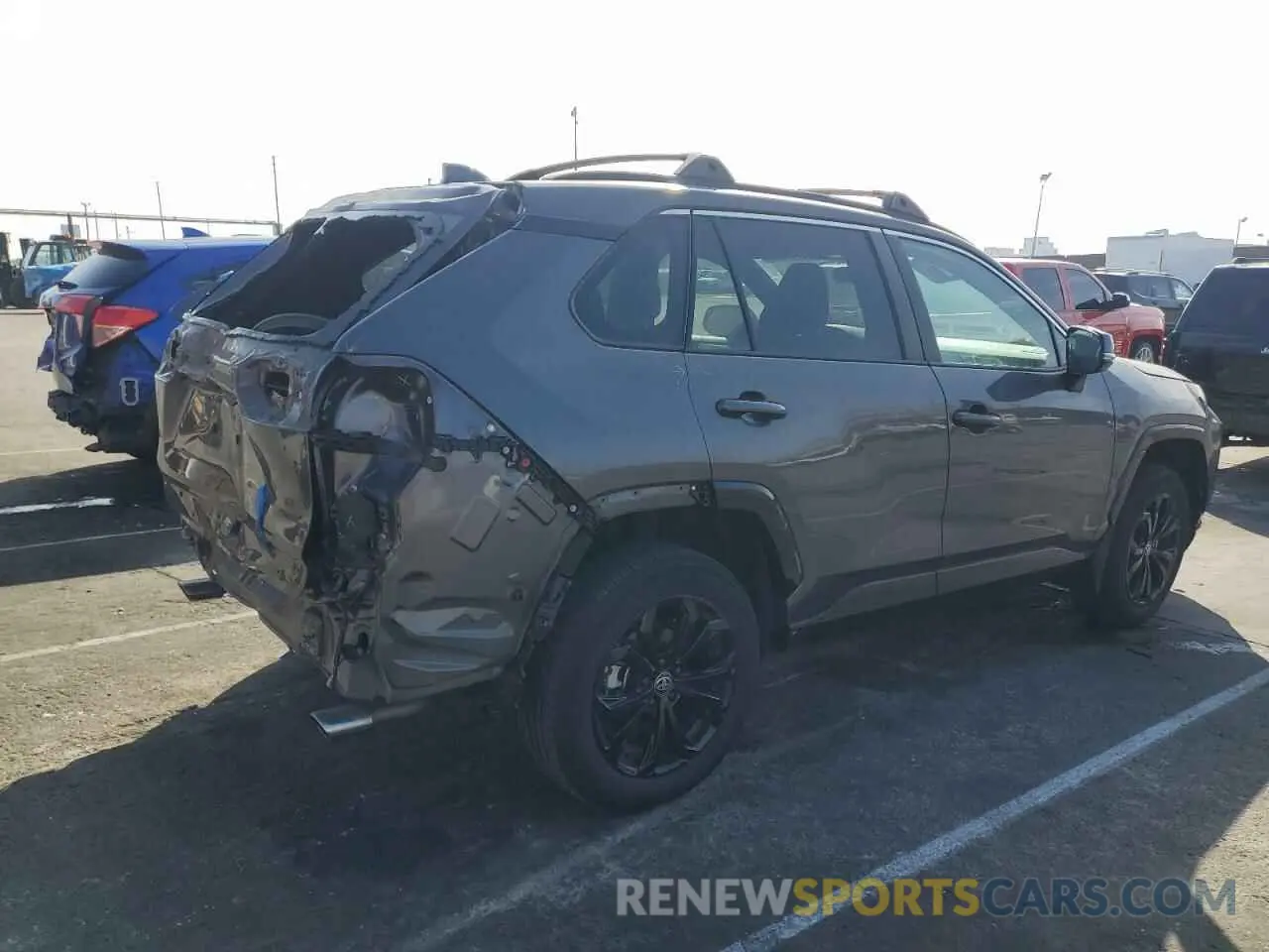 3 fotografías del automóvil dañado 2T3T6RFV8PW039234 TOYOTA RAV4 2023