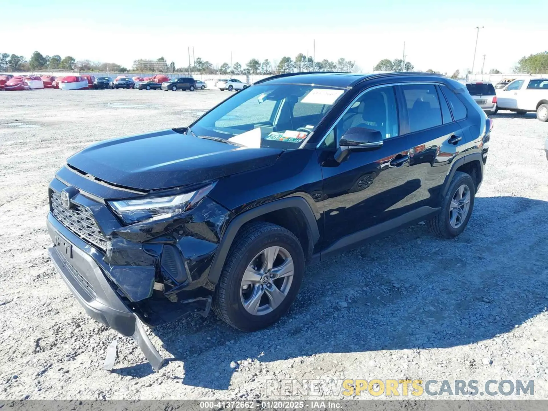 2 fotografías del automóvil dañado 2T3W1RFV0PW271225 TOYOTA RAV4 2023