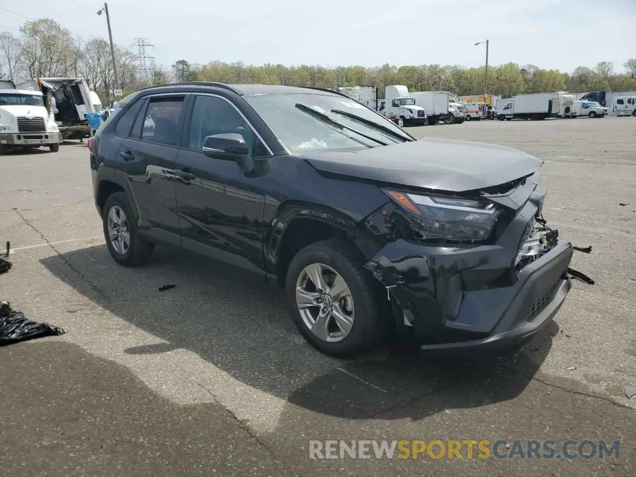 4 fotografías del automóvil dañado 2T3W1RFV0PW278109 TOYOTA RAV4 2023
