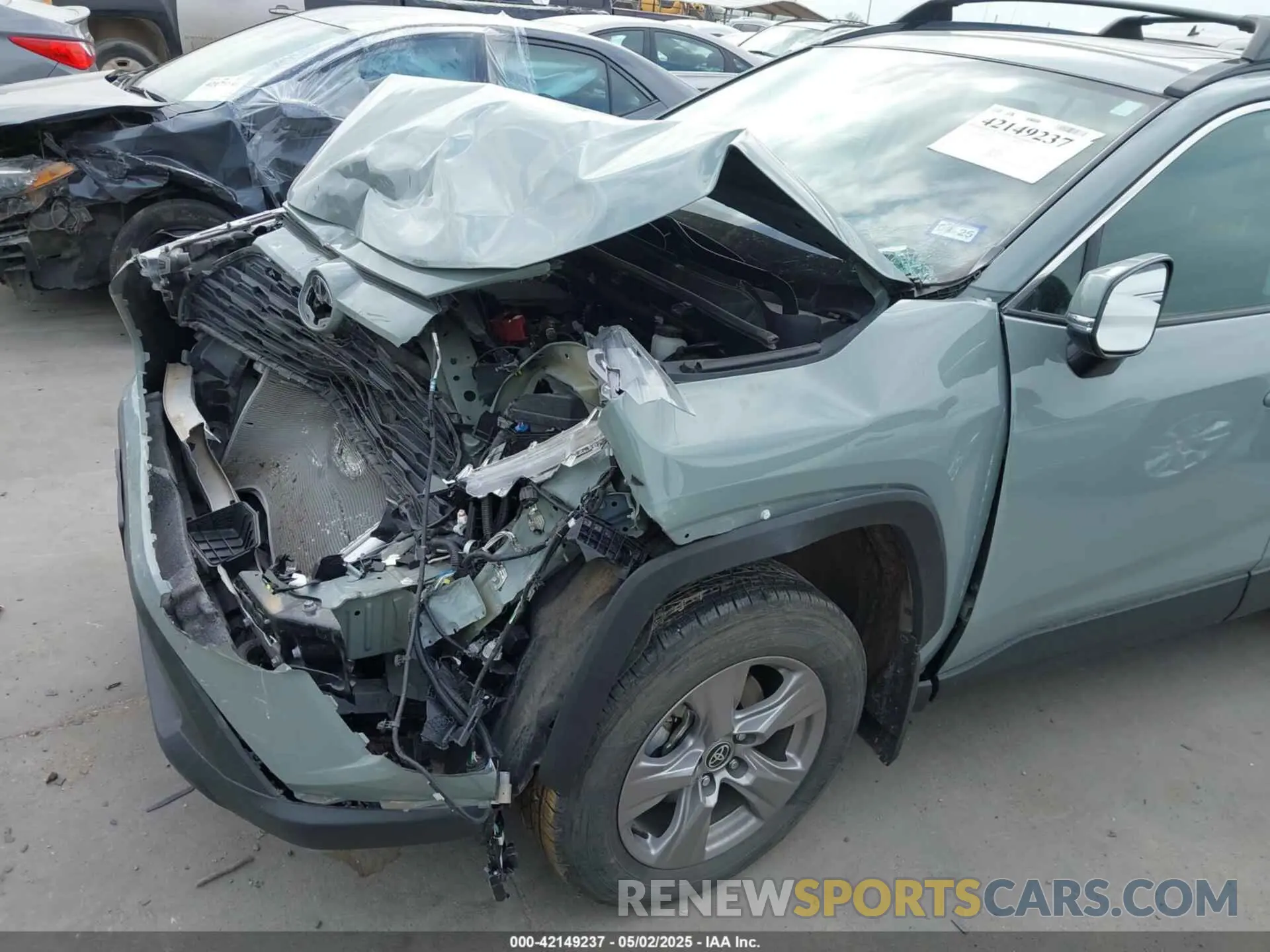 6 fotografías del automóvil dañado 2T3W1RFV0PW292575 TOYOTA RAV4 2023