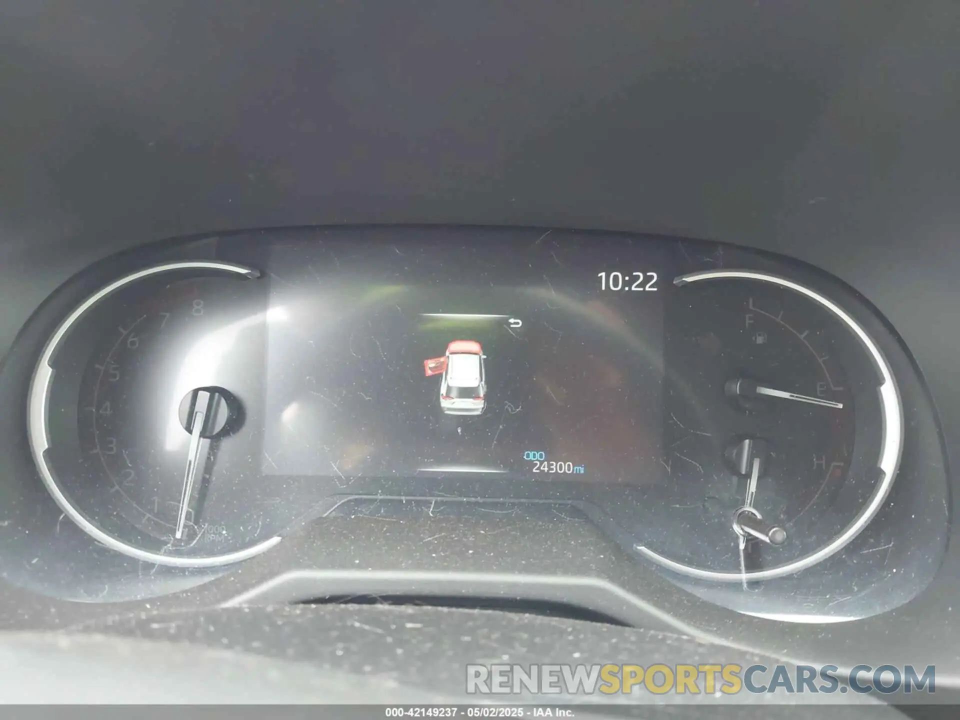 7 fotografías del automóvil dañado 2T3W1RFV0PW292575 TOYOTA RAV4 2023