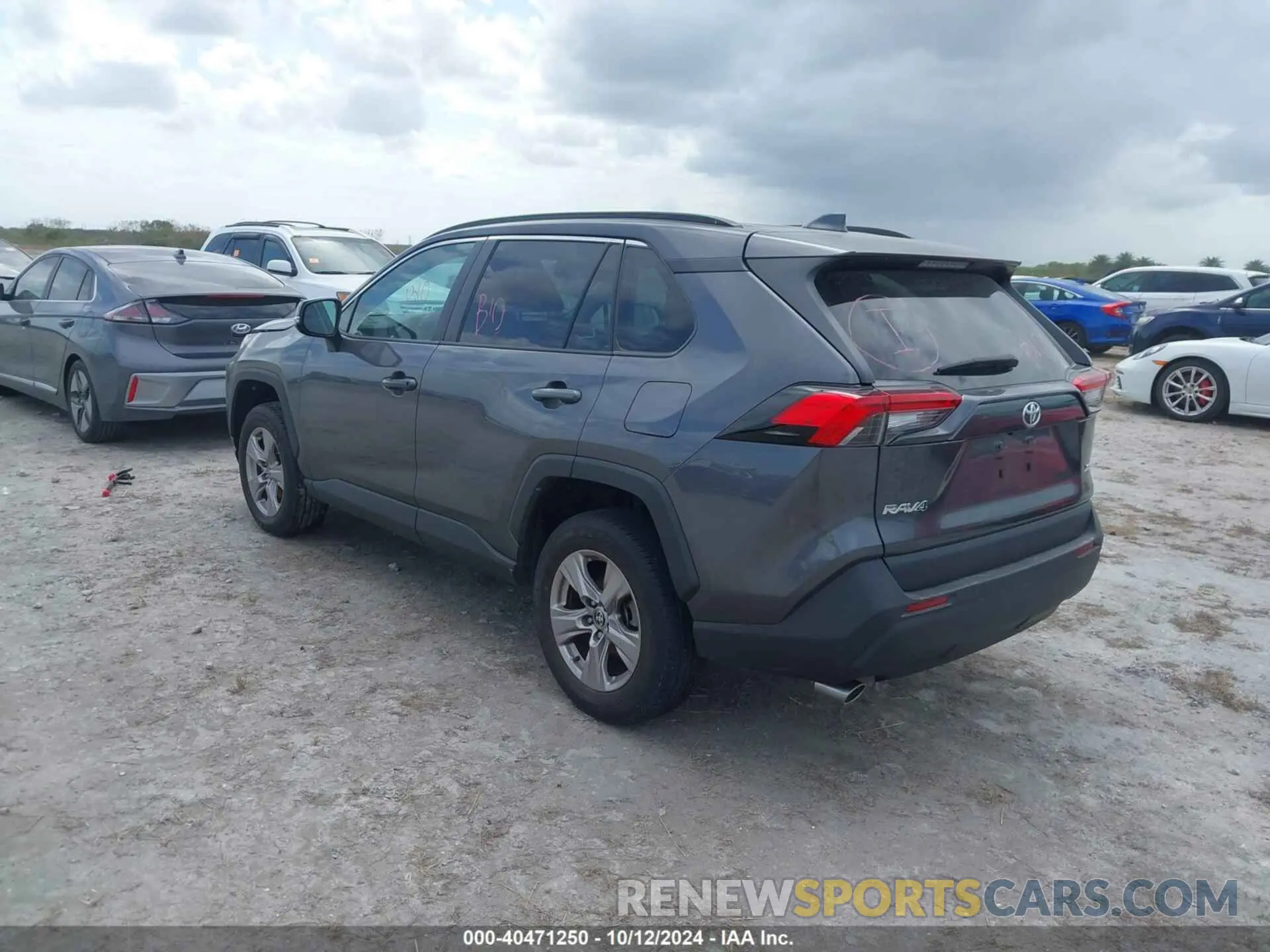 3 fotografías del automóvil dañado 2T3W1RFV1PC223976 TOYOTA RAV4 2023