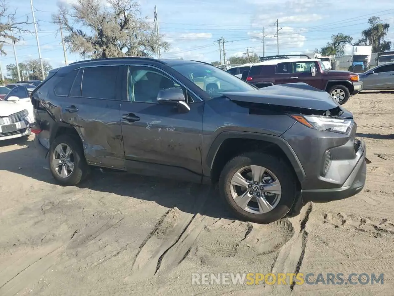 4 fotografías del automóvil dañado 2T3W1RFV1PC241376 TOYOTA RAV4 2023