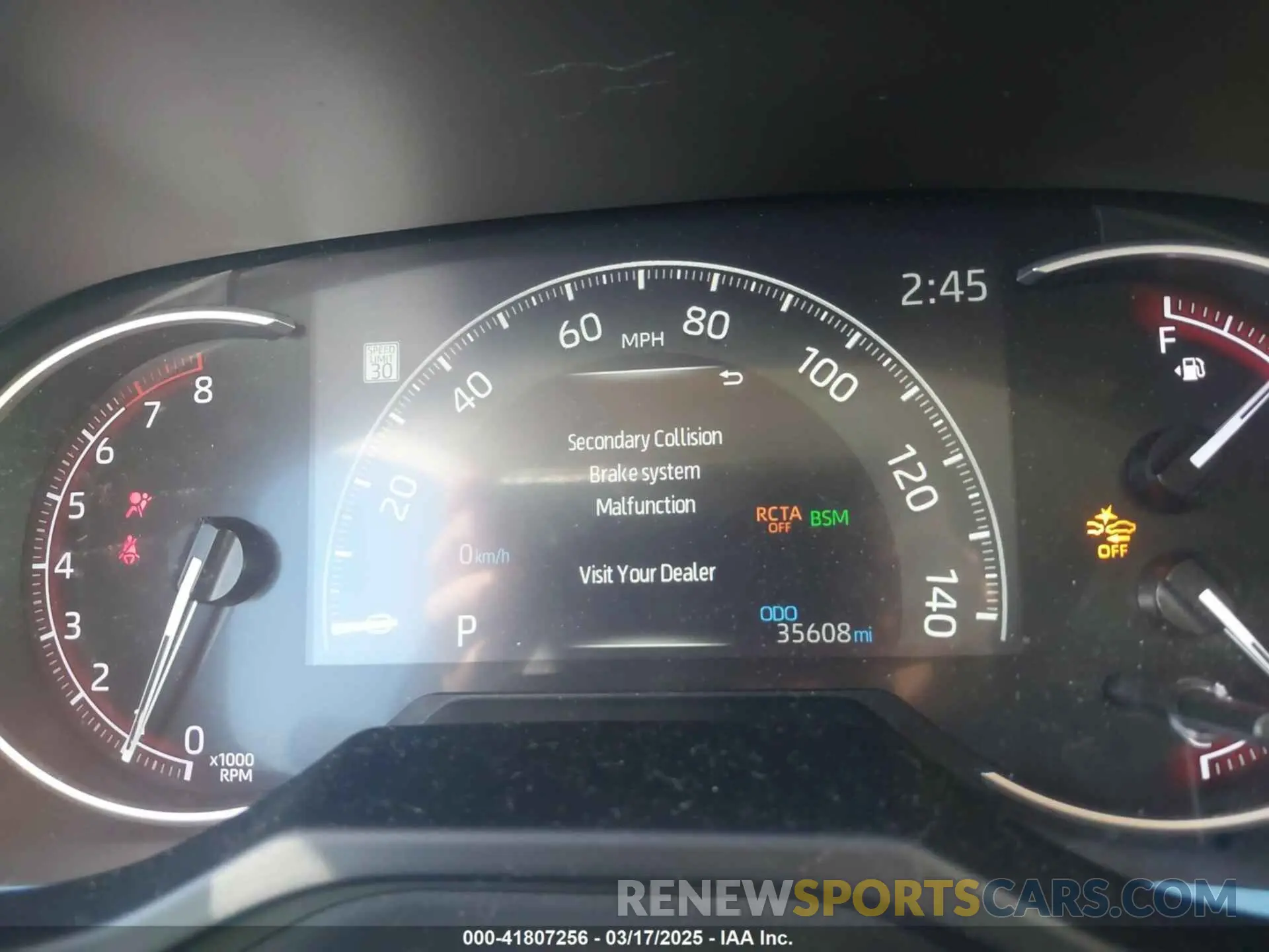 7 fotografías del automóvil dañado 2T3W1RFV1PC251213 TOYOTA RAV4 2023