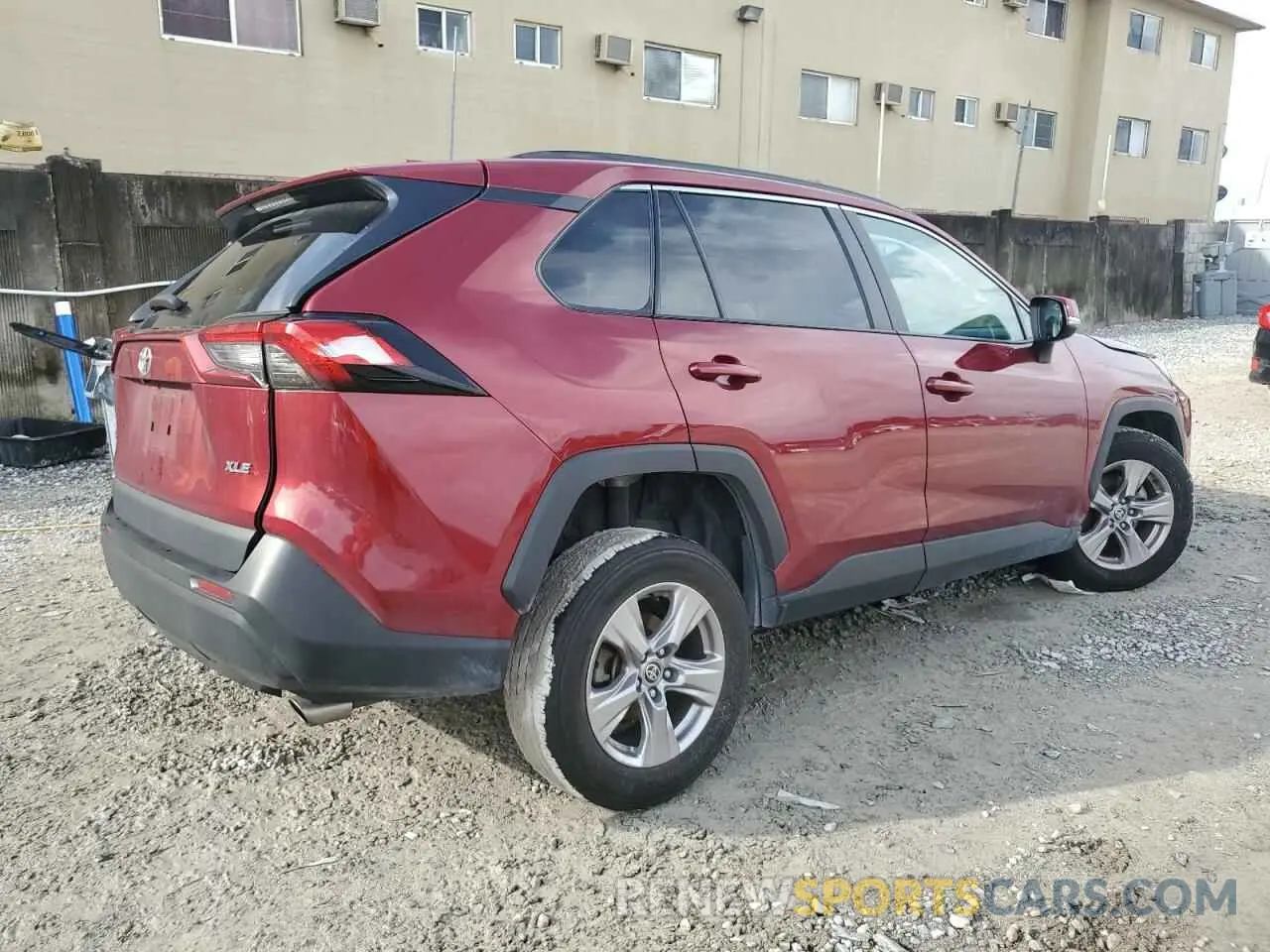 3 fotografías del automóvil dañado 2T3W1RFV3PW245881 TOYOTA RAV4 2023