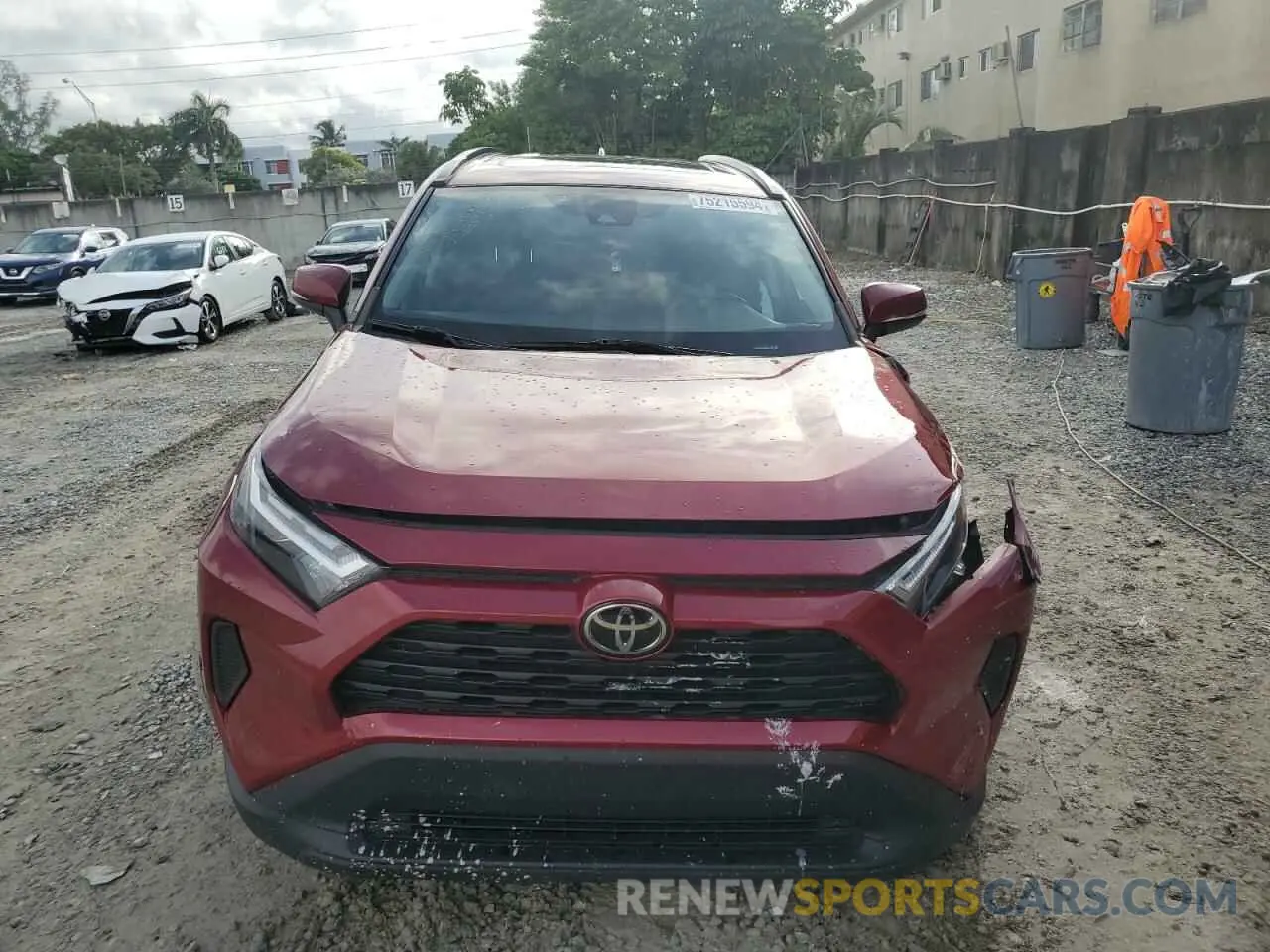 5 fotografías del automóvil dañado 2T3W1RFV3PW245881 TOYOTA RAV4 2023