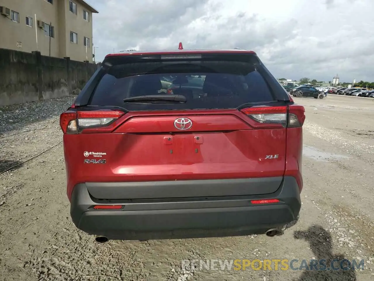 6 fotografías del automóvil dañado 2T3W1RFV3PW245881 TOYOTA RAV4 2023