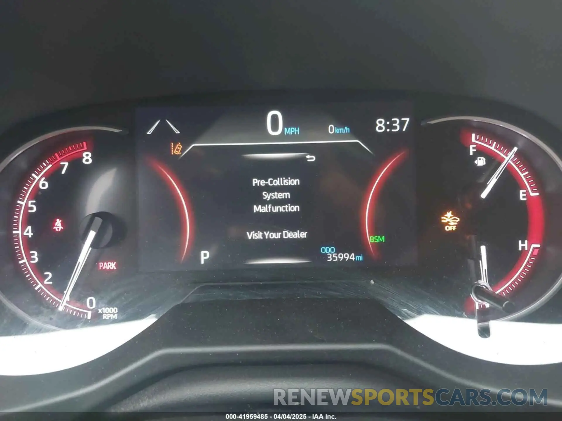 7 fotografías del automóvil dañado 2T3W1RFV3PW266651 TOYOTA RAV4 2023