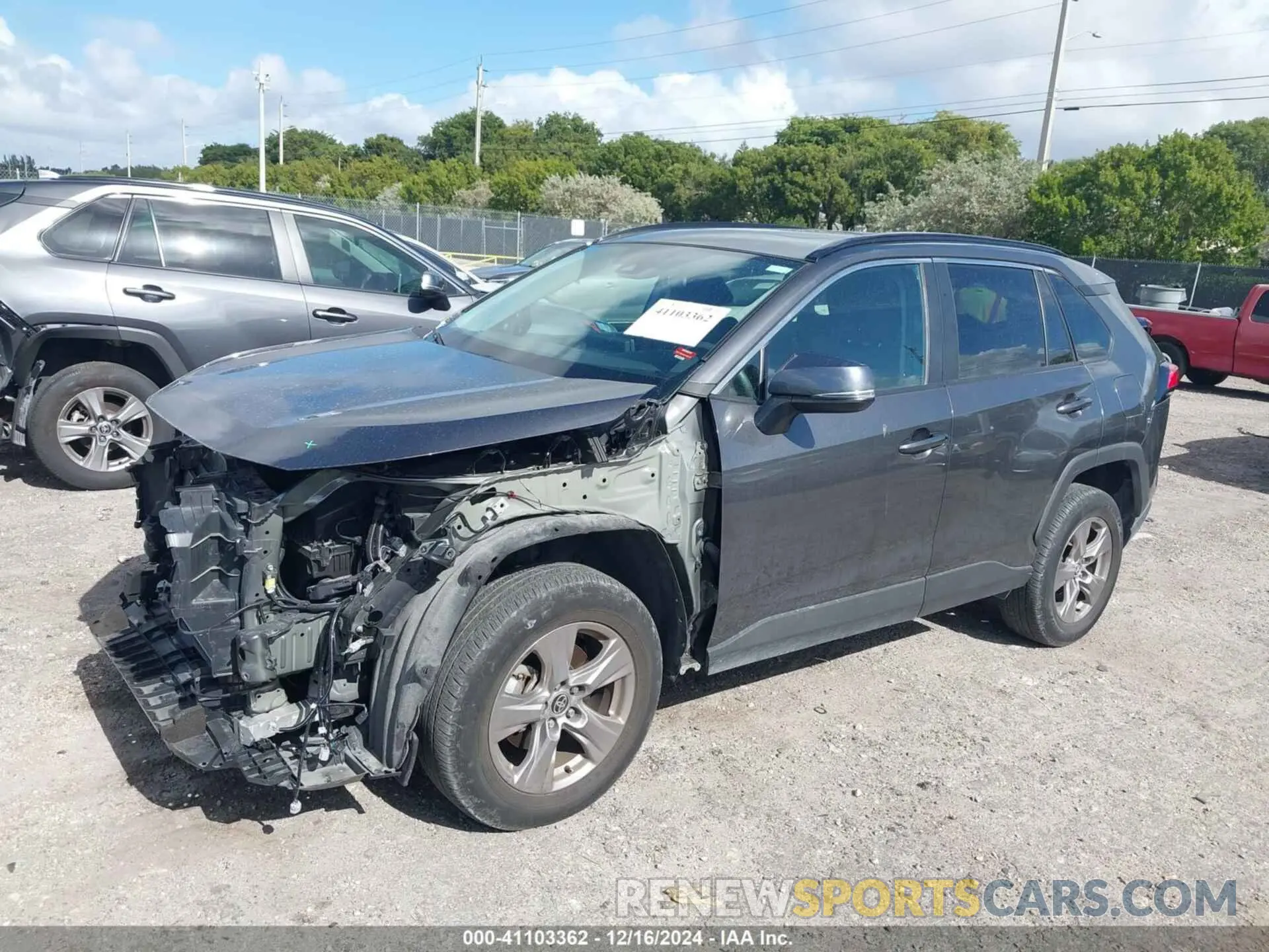 20 fotografías del automóvil dañado 2T3W1RFV4PC215886 TOYOTA RAV4 2023