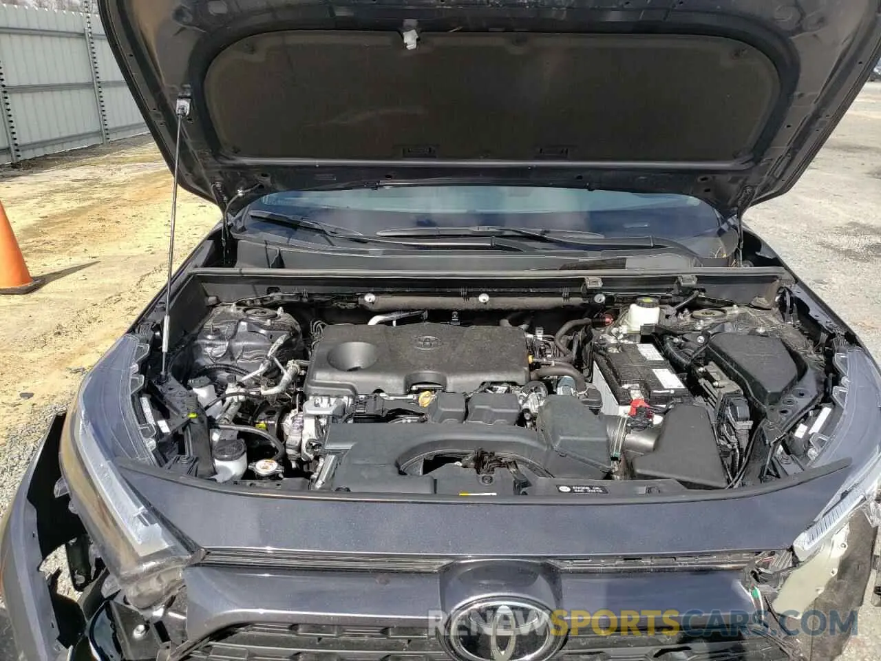 11 fotografías del automóvil dañado 2T3W1RFV4PC228430 TOYOTA RAV4 2023