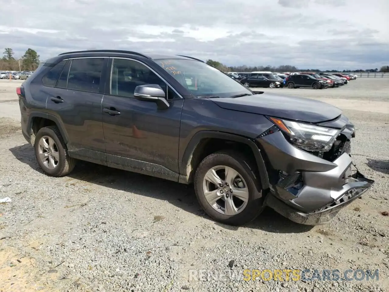 4 fotografías del automóvil dañado 2T3W1RFV4PC228430 TOYOTA RAV4 2023