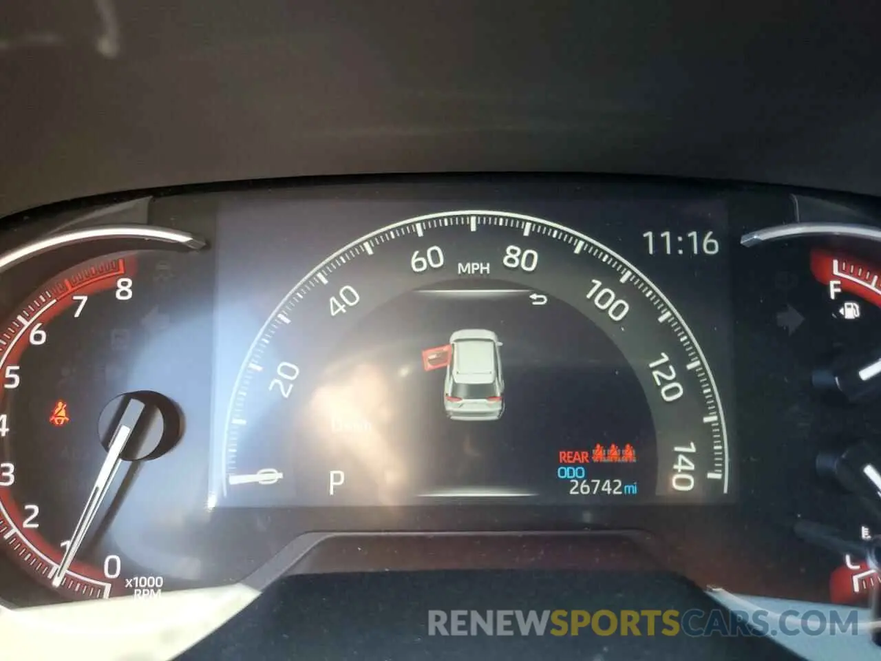 9 fotografías del automóvil dañado 2T3W1RFV4PW240656 TOYOTA RAV4 2023