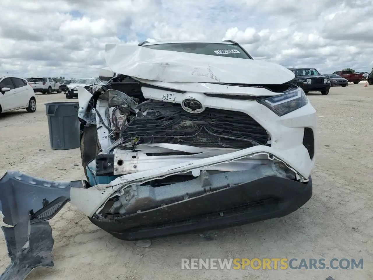 5 fotografías del automóvil dañado 2T3W1RFV4PW242391 TOYOTA RAV4 2023