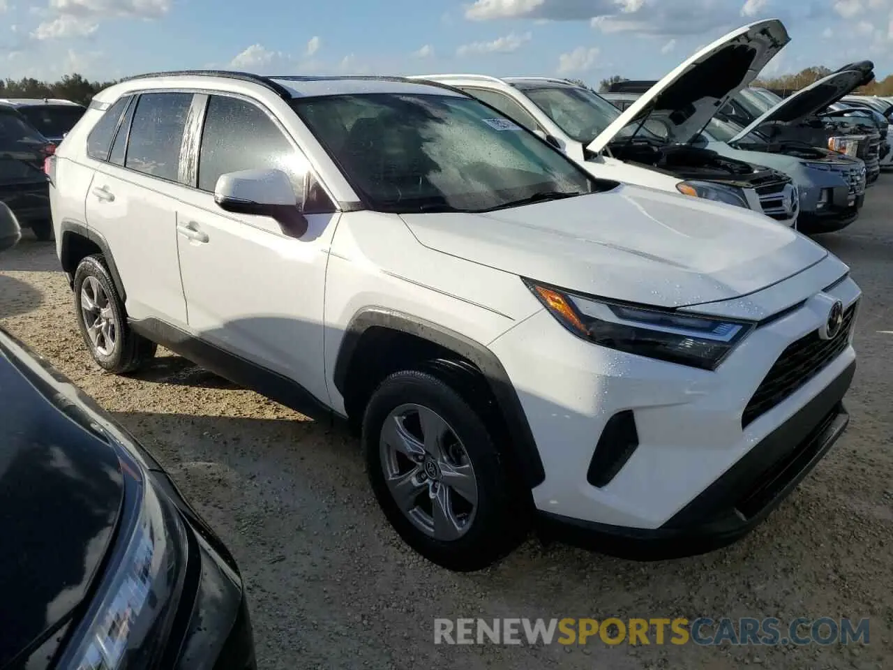 4 fotografías del automóvil dañado 2T3W1RFV5PC224497 TOYOTA RAV4 2023