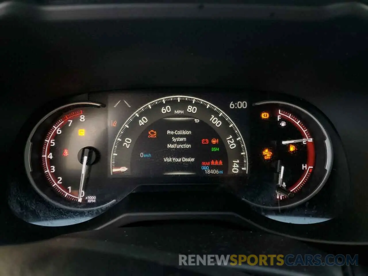 9 fotografías del automóvil dañado 2T3W1RFV5PC224497 TOYOTA RAV4 2023
