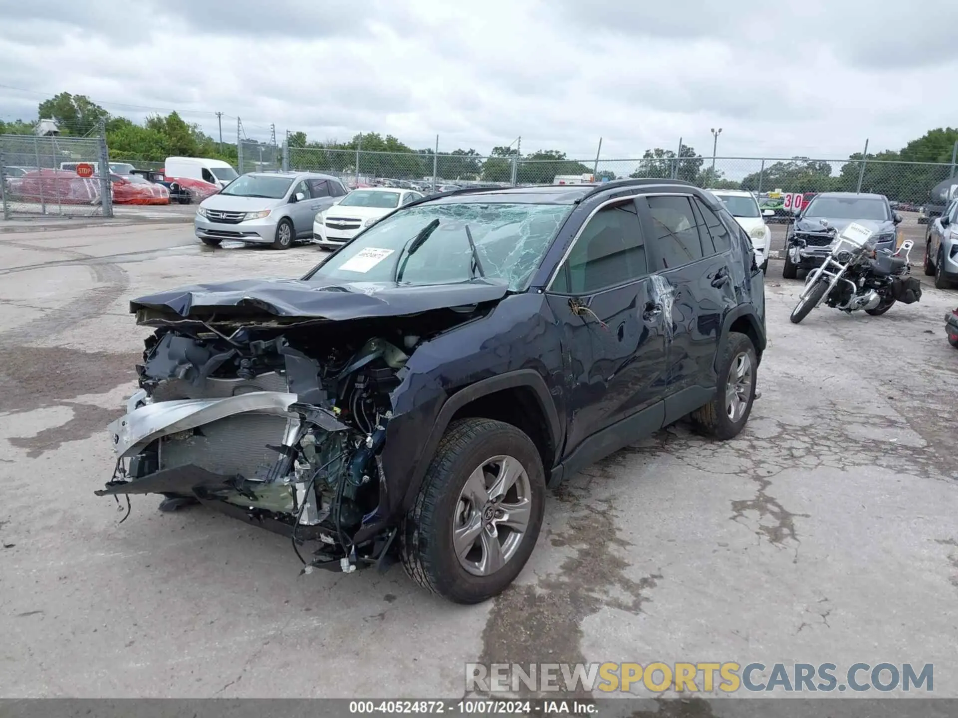 2 fotografías del automóvil dañado 2T3W1RFV5PW268689 TOYOTA RAV4 2023