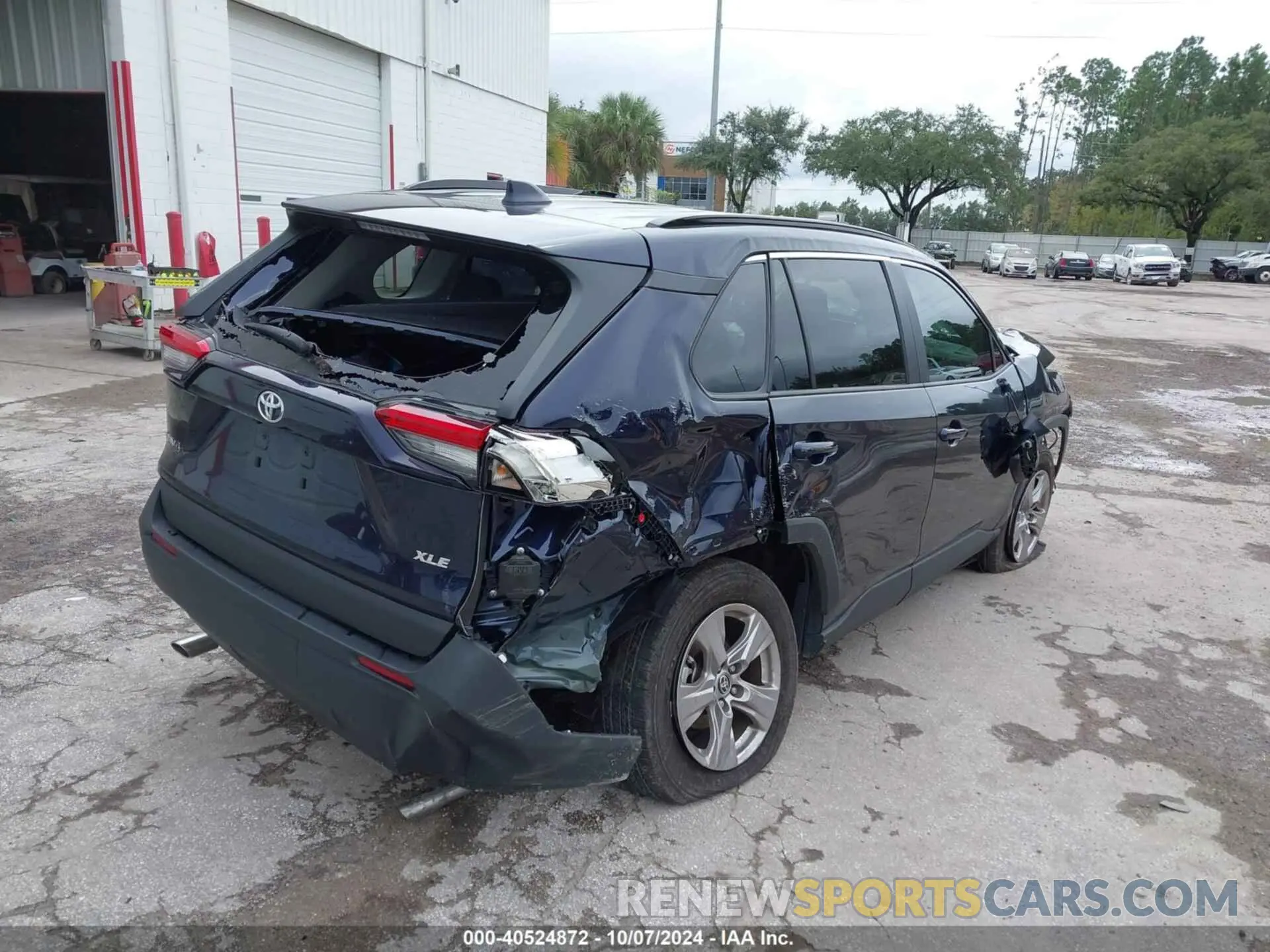 4 fotografías del automóvil dañado 2T3W1RFV5PW268689 TOYOTA RAV4 2023