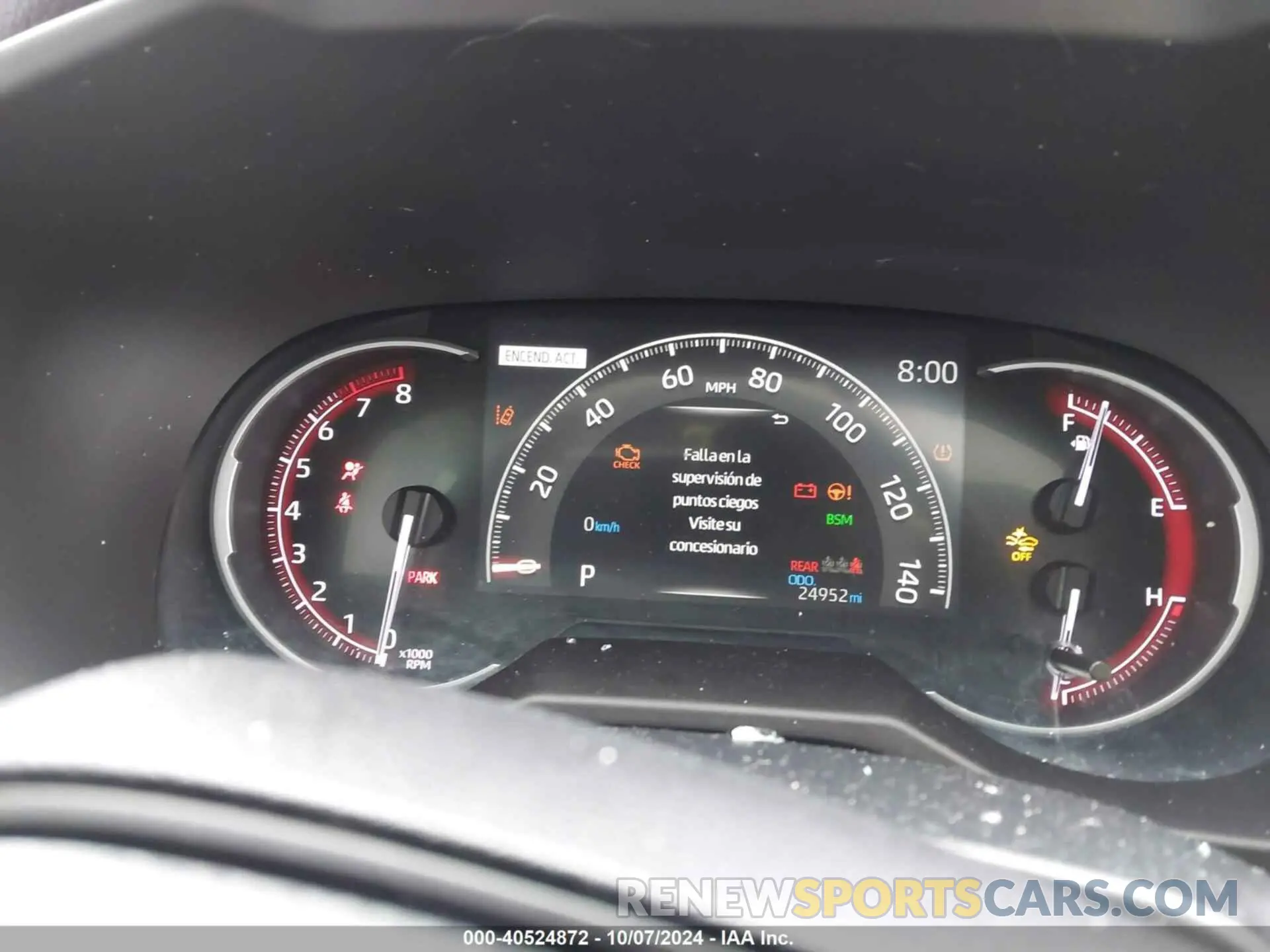 7 fotografías del automóvil dañado 2T3W1RFV5PW268689 TOYOTA RAV4 2023