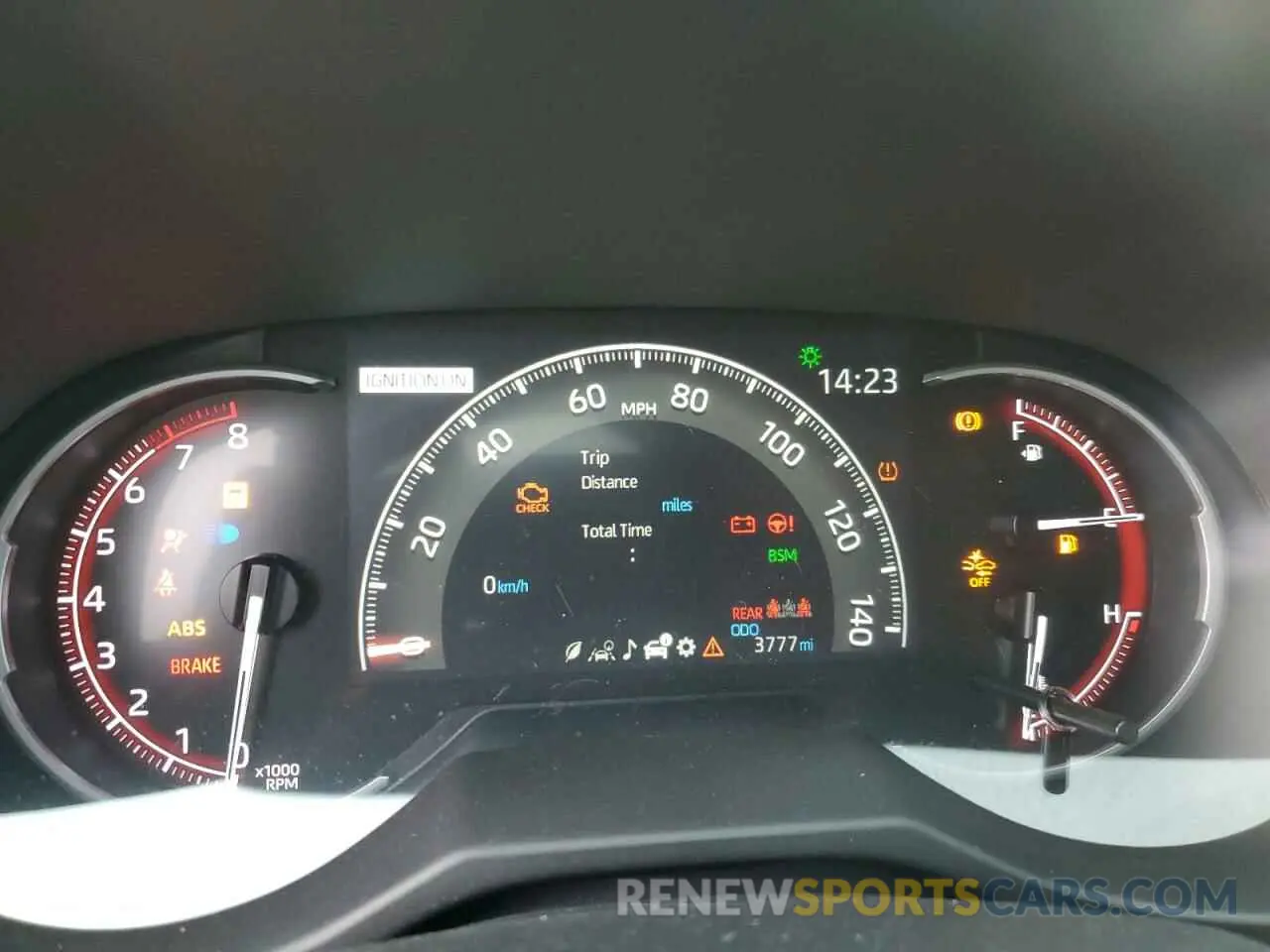 9 fotografías del automóvil dañado 2T3W1RFV6PC250316 TOYOTA RAV4 2023