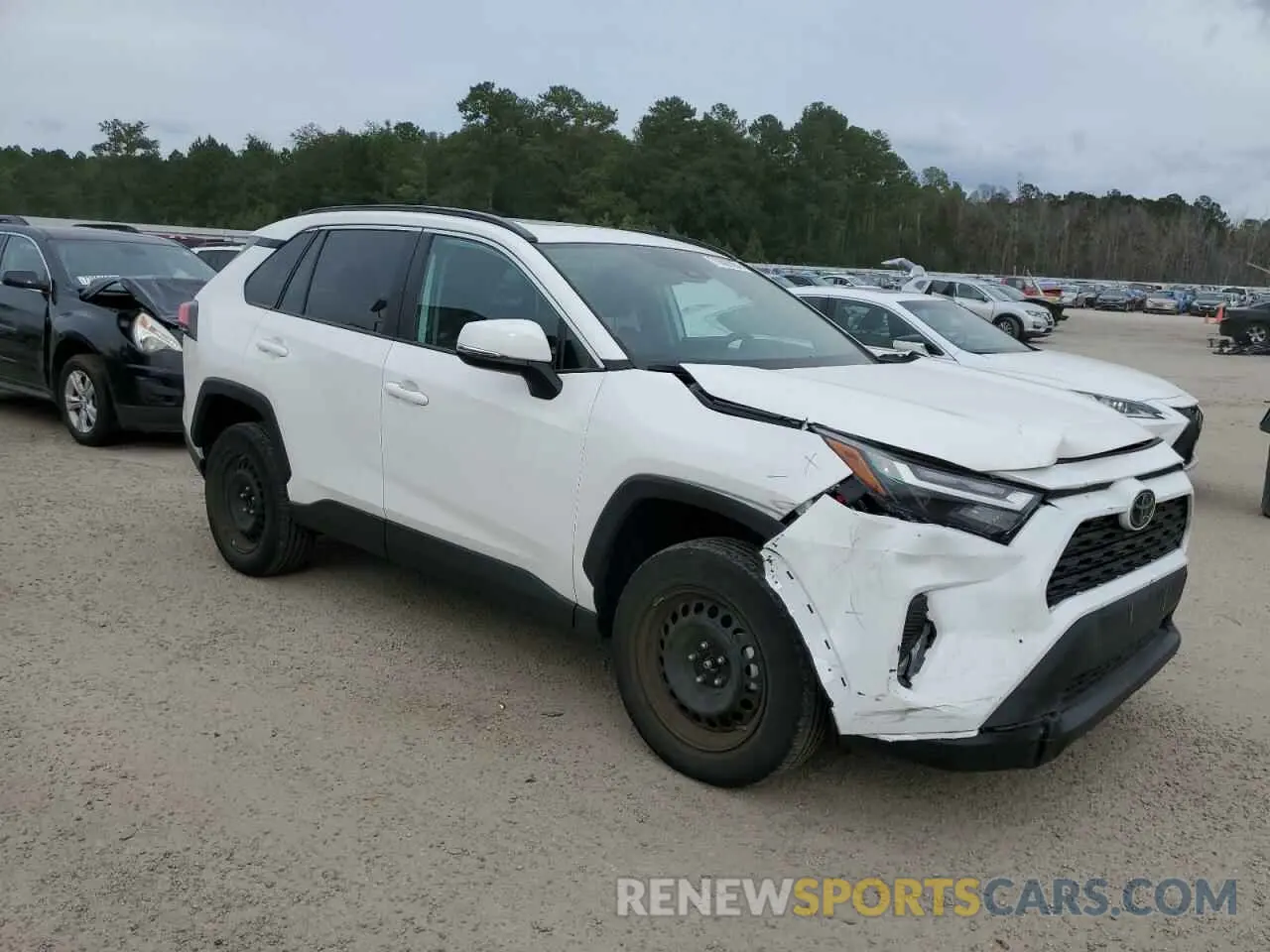 4 fotografías del automóvil dañado 2T3W1RFV6PW279765 TOYOTA RAV4 2023