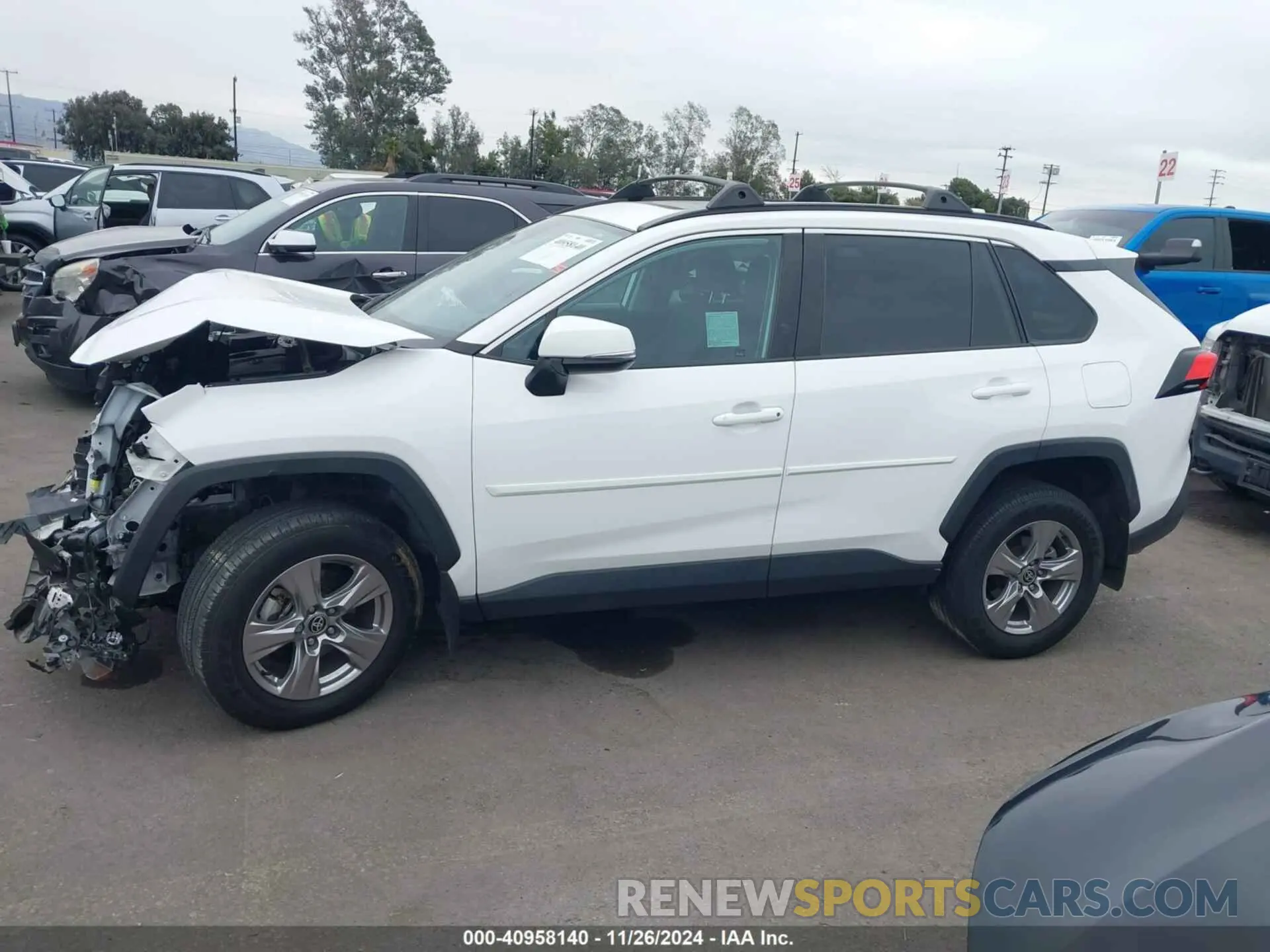 14 fotografías del automóvil dañado 2T3W1RFV7PC218877 TOYOTA RAV4 2023
