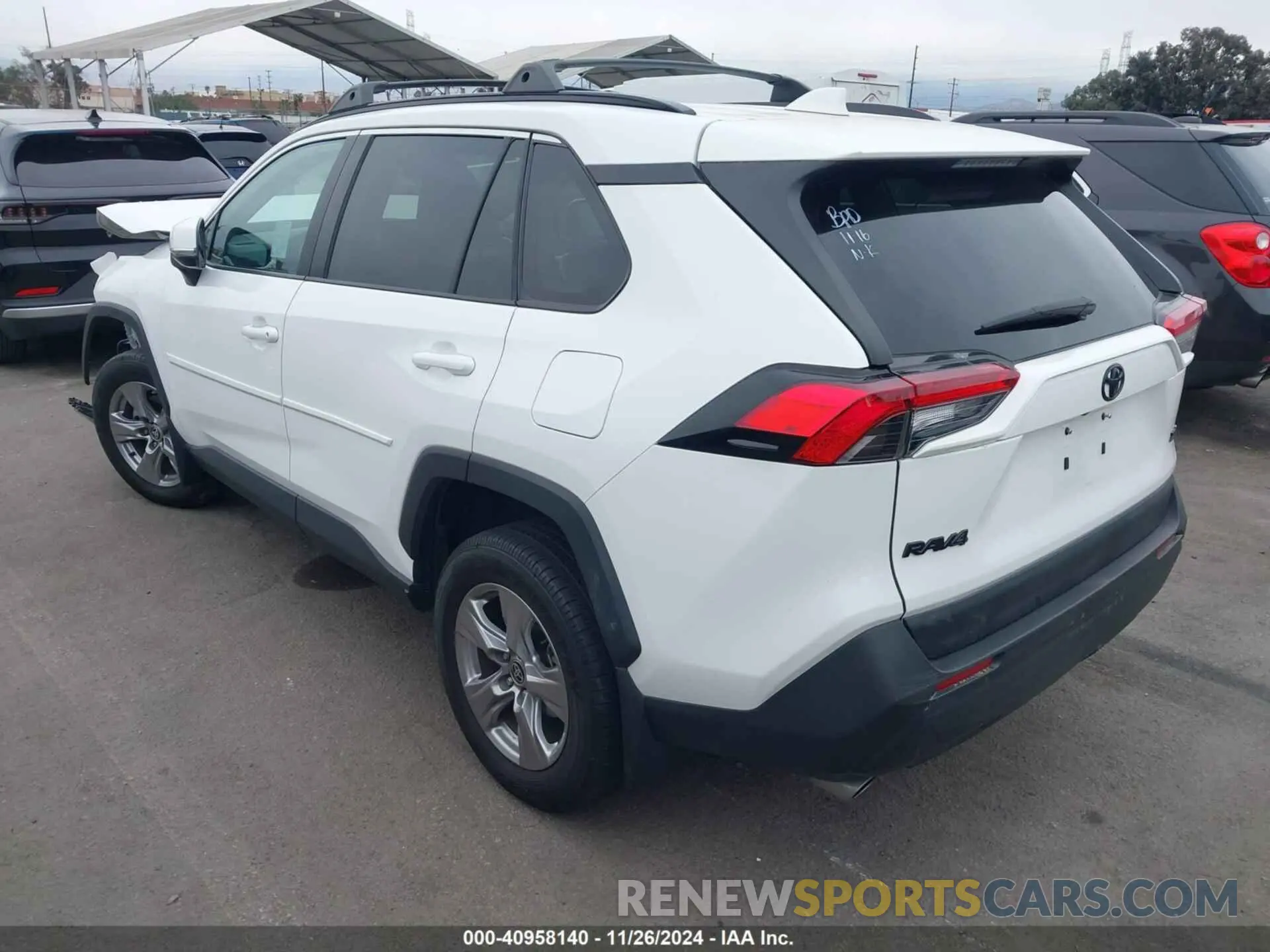 3 fotografías del automóvil dañado 2T3W1RFV7PC218877 TOYOTA RAV4 2023