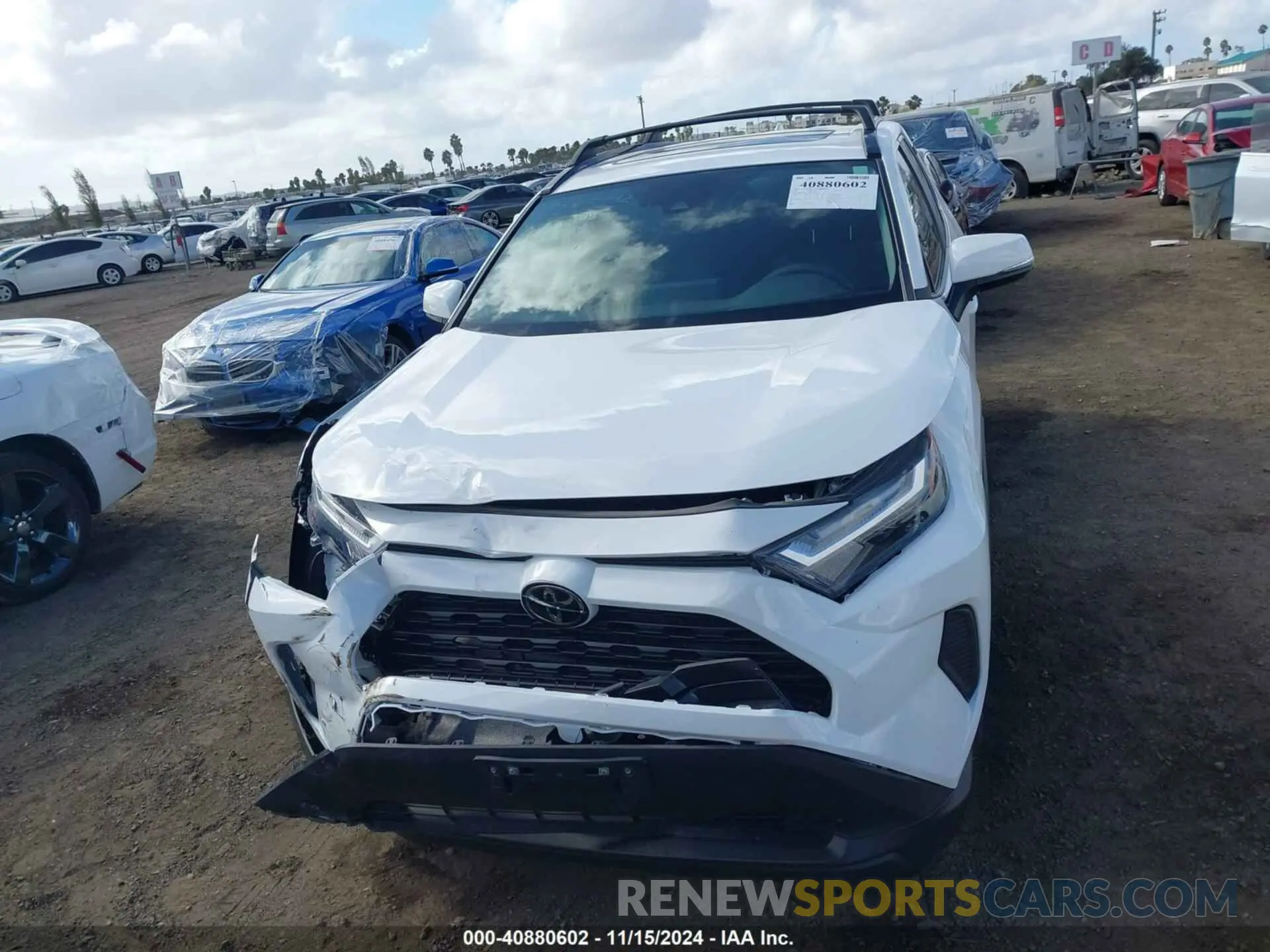 12 fotografías del automóvil dañado 2T3W1RFV7PC245416 TOYOTA RAV4 2023