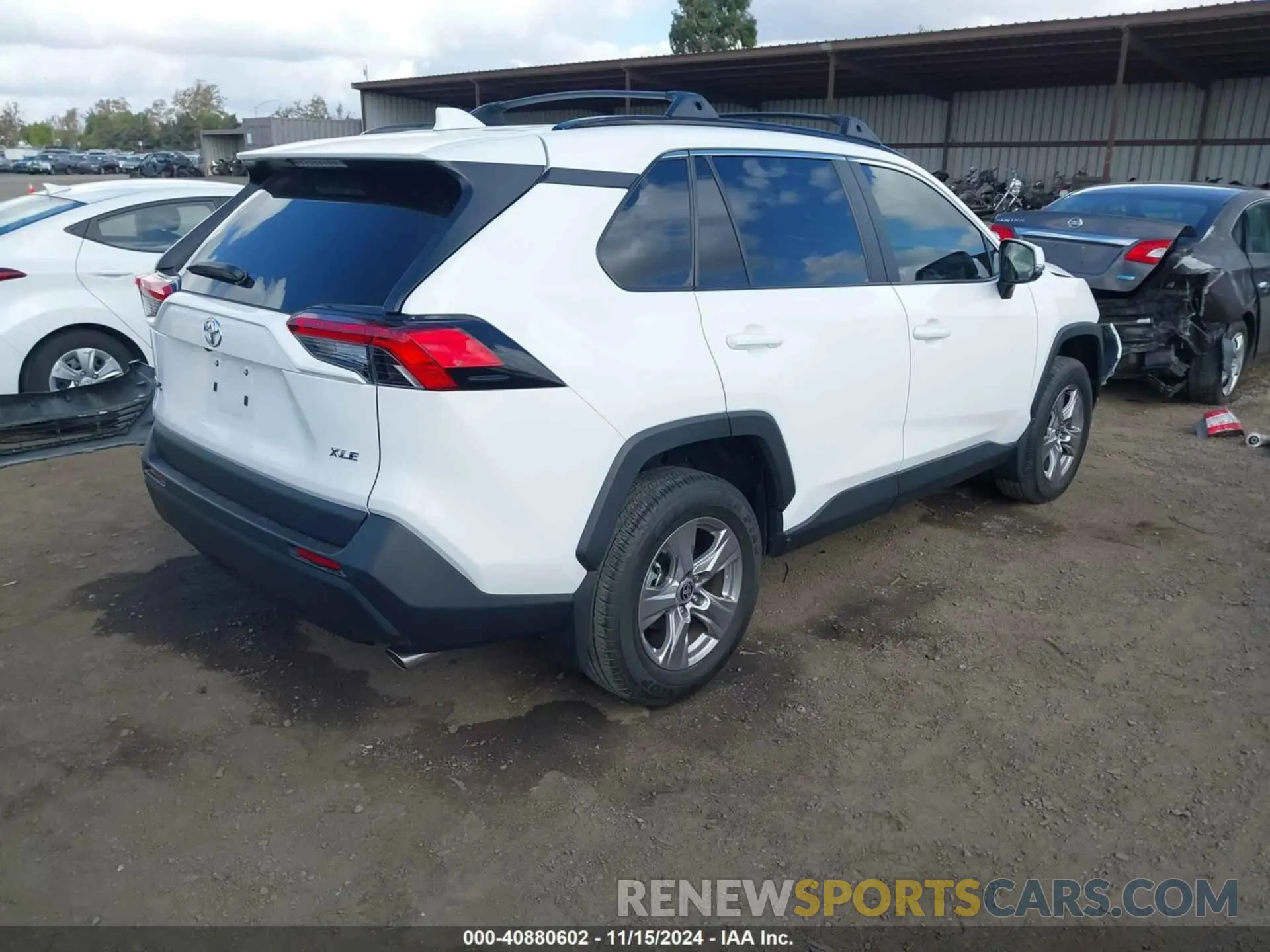 4 fotografías del automóvil dañado 2T3W1RFV7PC245416 TOYOTA RAV4 2023