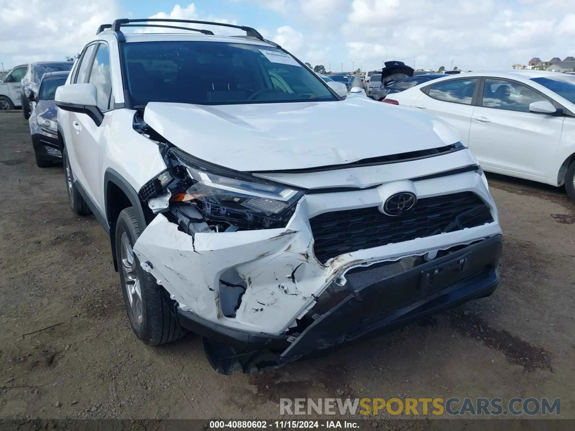 6 fotografías del automóvil dañado 2T3W1RFV7PC245416 TOYOTA RAV4 2023