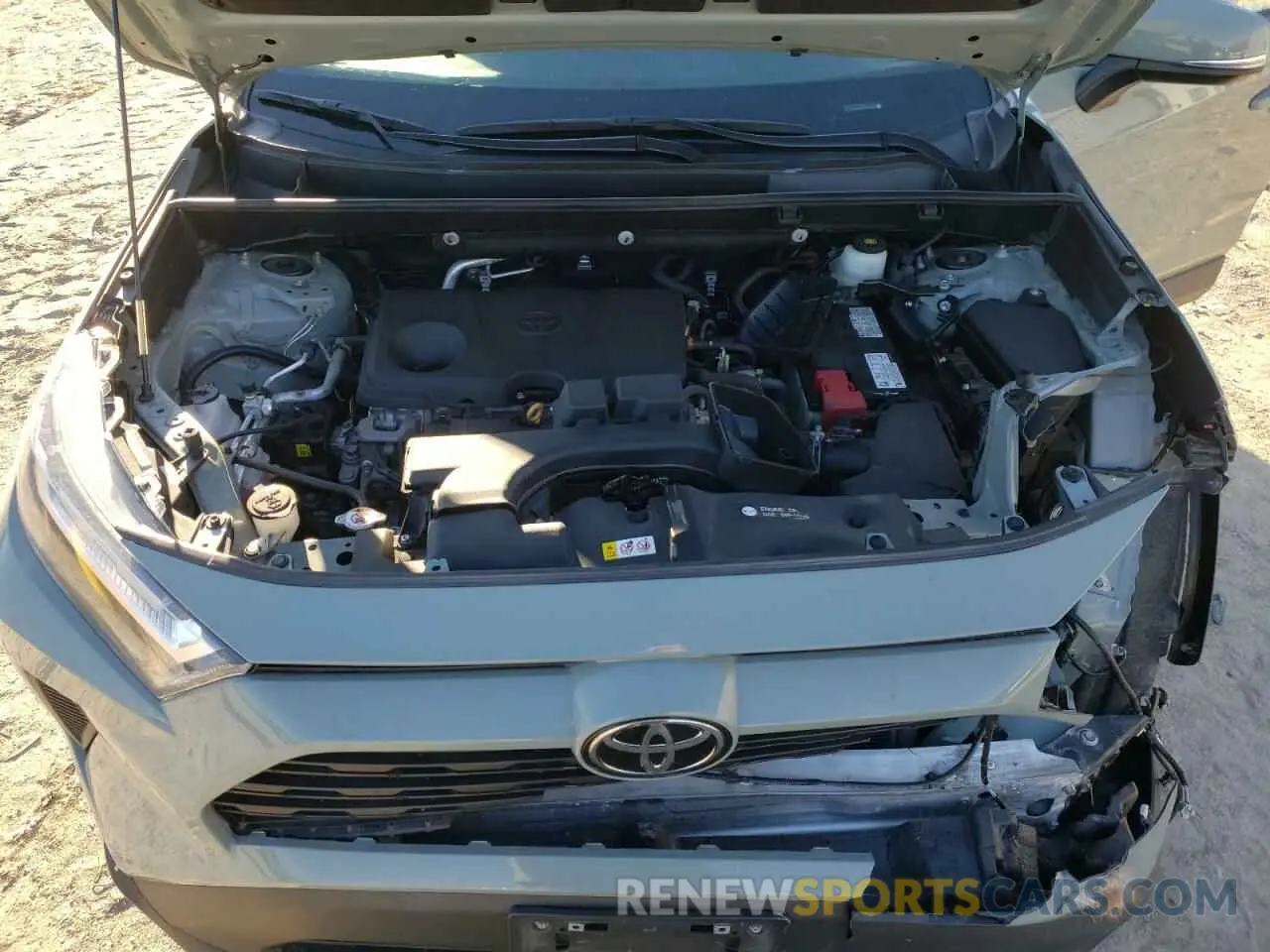 12 fotografías del automóvil dañado 2T3W1RFV7PW265891 TOYOTA RAV4 2023