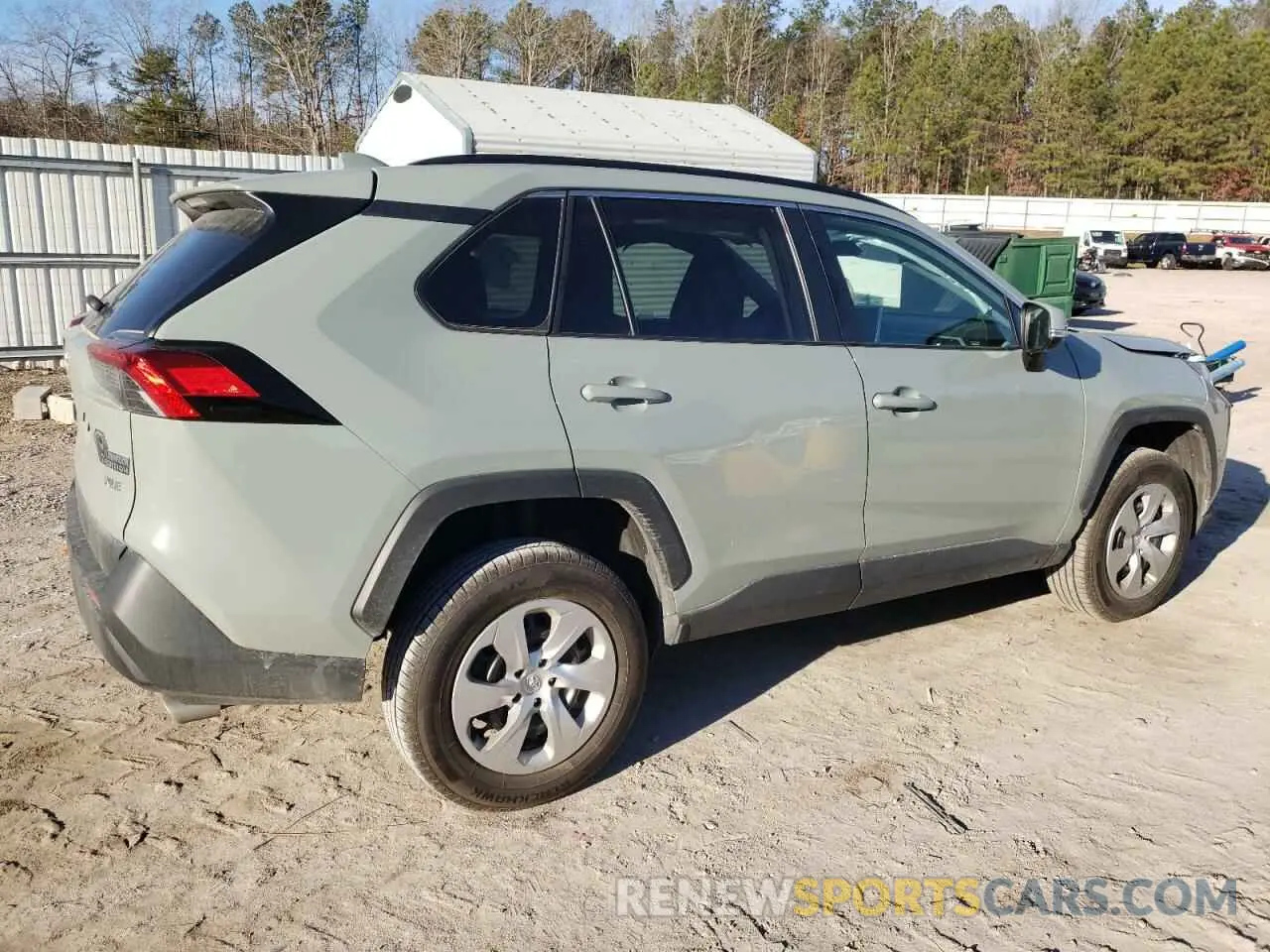 3 fotografías del automóvil dañado 2T3W1RFV7PW265891 TOYOTA RAV4 2023