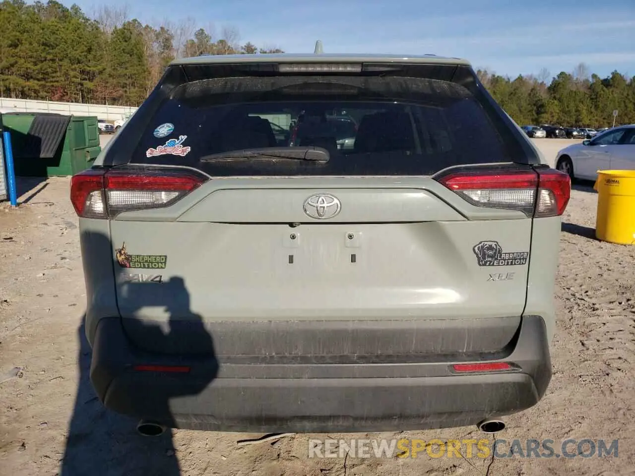 6 fotografías del automóvil dañado 2T3W1RFV7PW265891 TOYOTA RAV4 2023