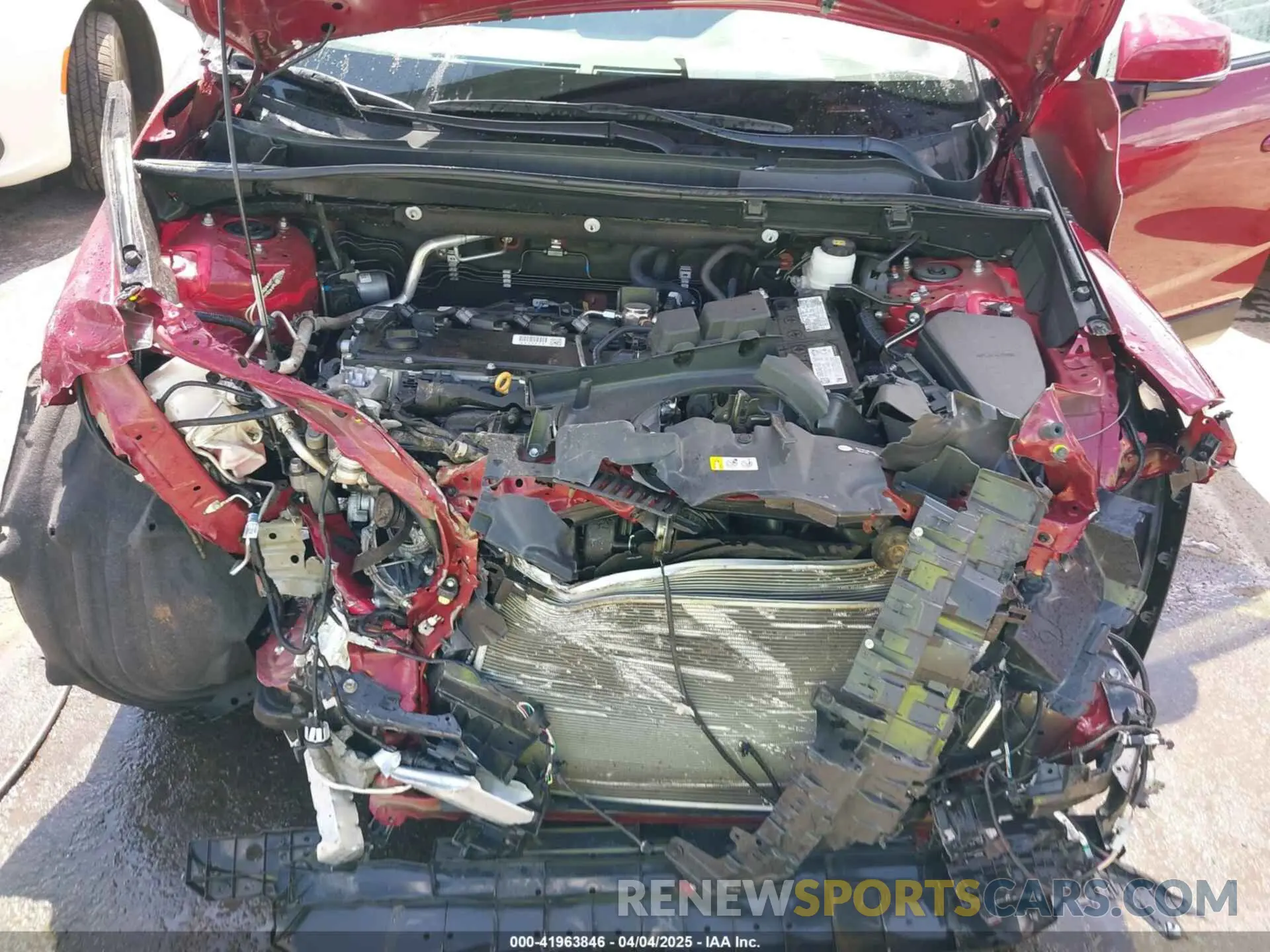 10 fotografías del automóvil dañado 2T3W1RFV8PW242121 TOYOTA RAV4 2023