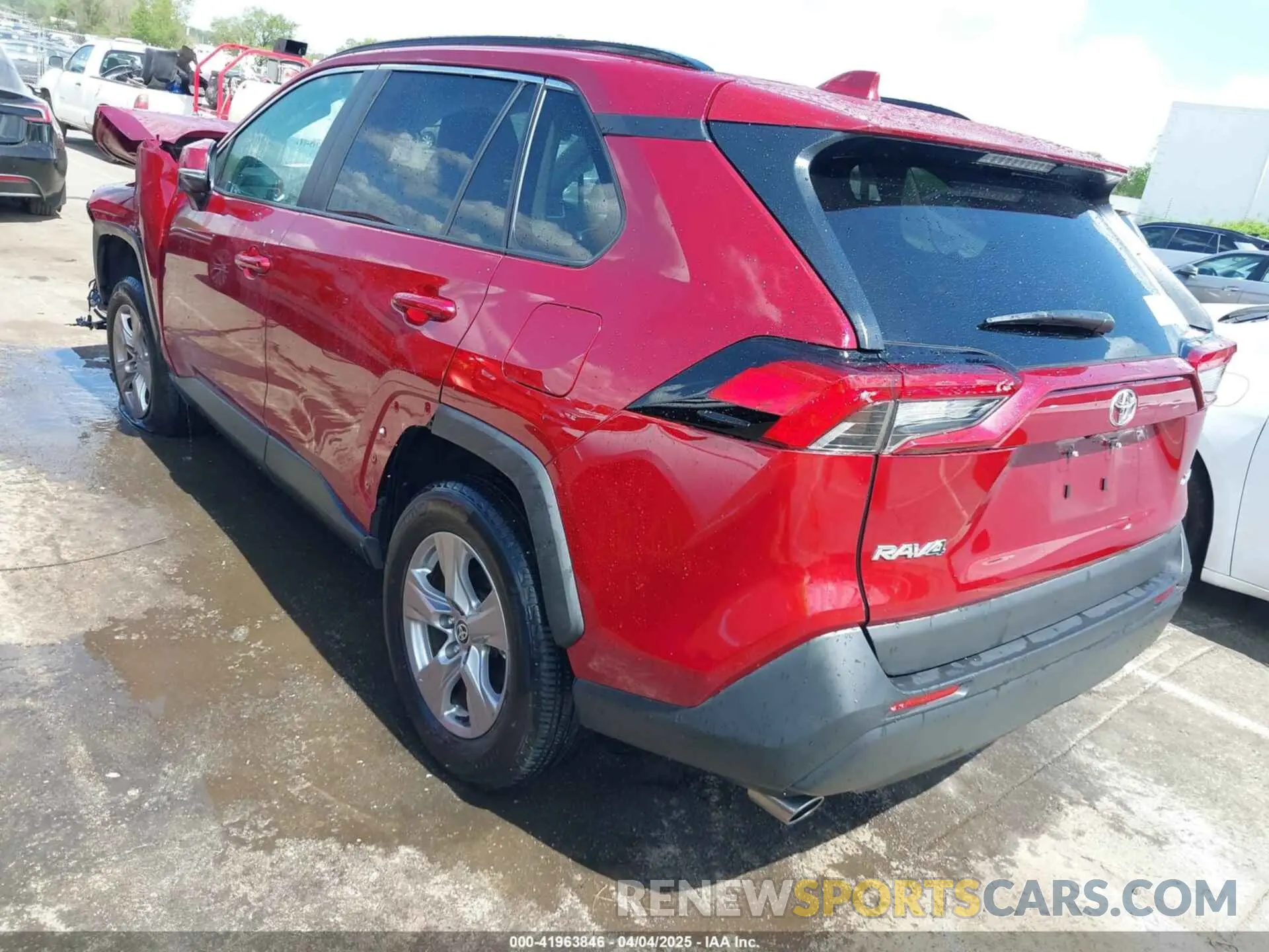 3 fotografías del automóvil dañado 2T3W1RFV8PW242121 TOYOTA RAV4 2023