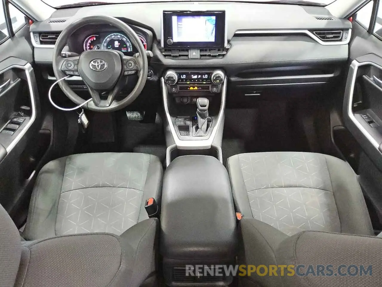 8 fotografías del automóvil dañado 2T3W1RFV8PW261171 TOYOTA RAV4 2023