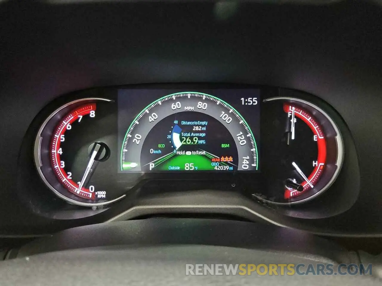 9 fotografías del automóvil dañado 2T3W1RFV8PW261171 TOYOTA RAV4 2023