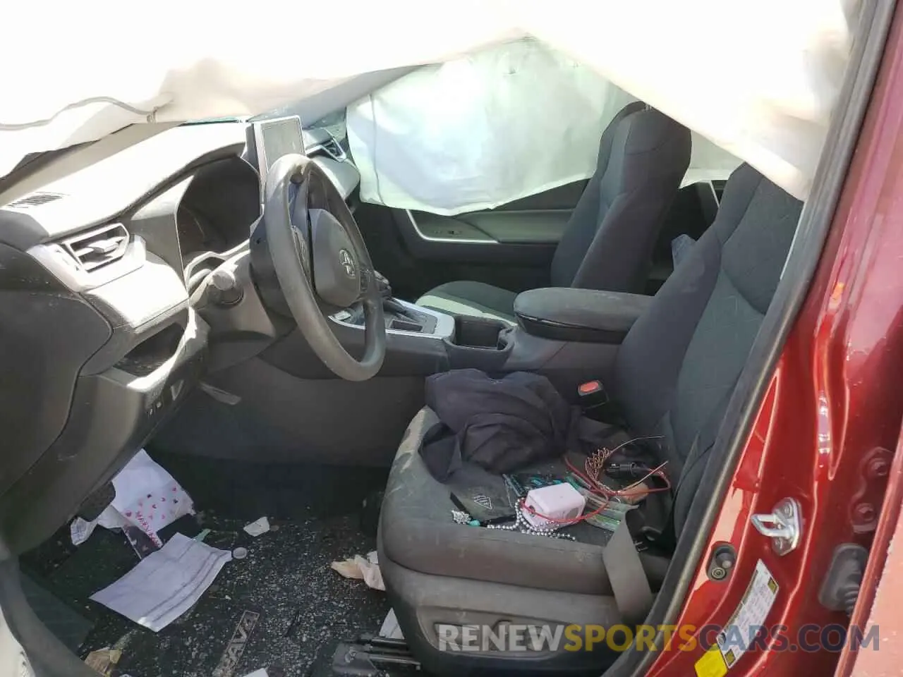 7 fotografías del automóvil dañado 2T3W1RFV8PW293943 TOYOTA RAV4 2023