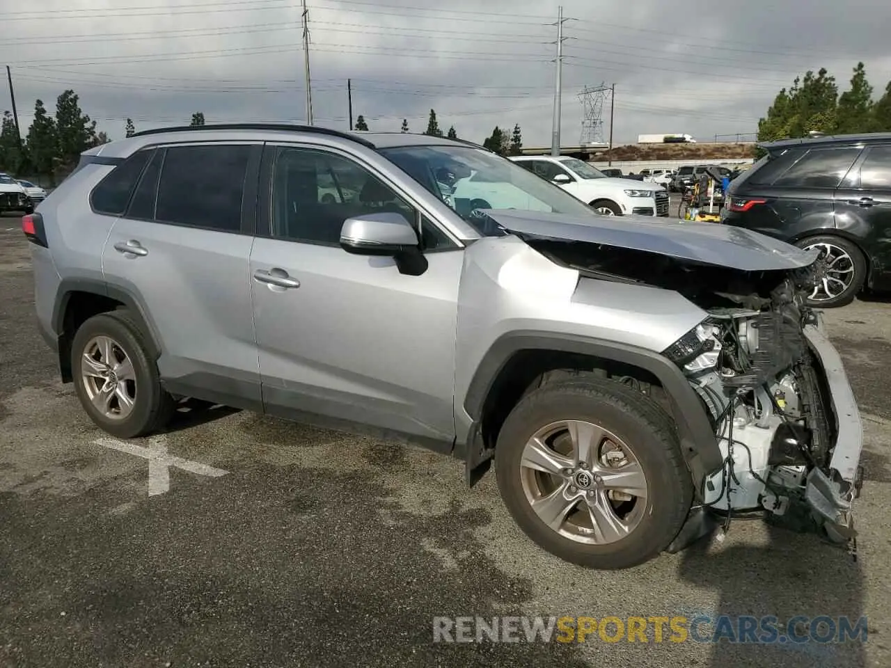 4 fotografías del automóvil dañado 2T3W1RFV9PC221084 TOYOTA RAV4 2023