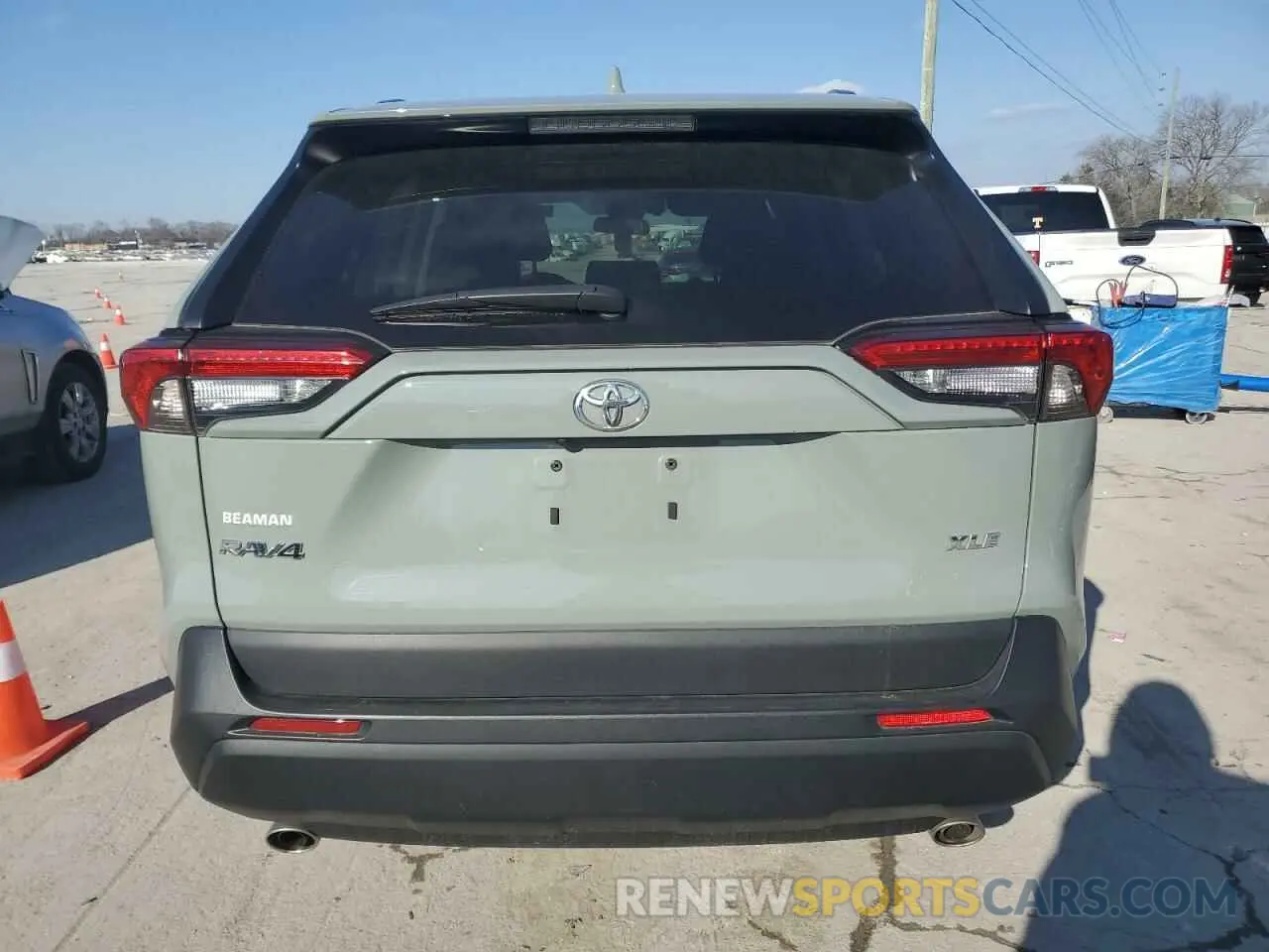 6 fotografías del automóvil dañado 2T3W1RFV9PW242709 TOYOTA RAV4 2023