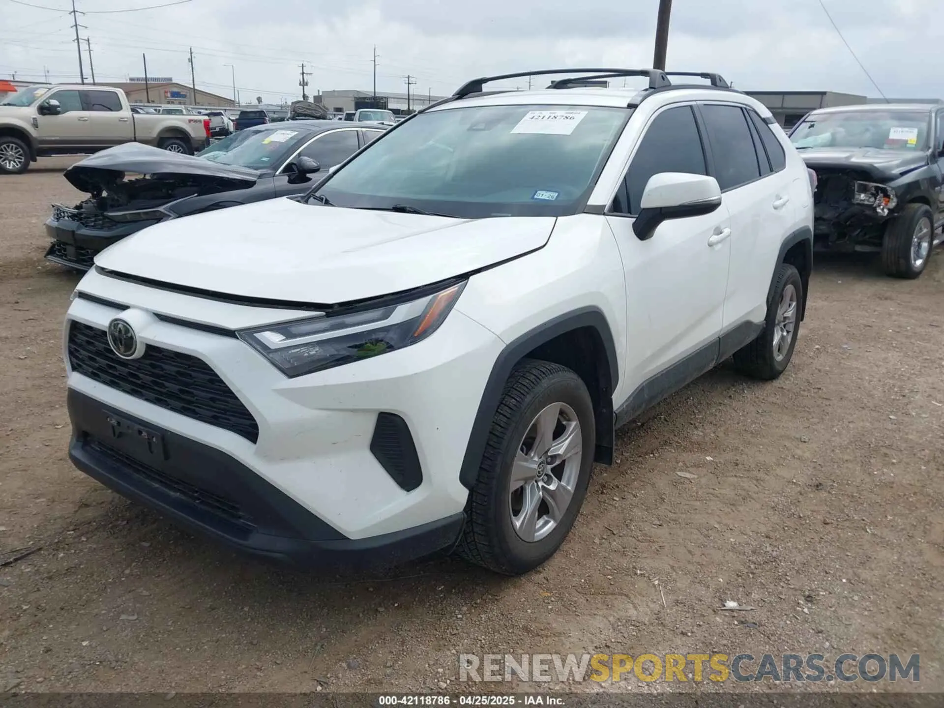 2 fotografías del automóvil dañado 2T3W1RFVXPC216590 TOYOTA RAV4 2023
