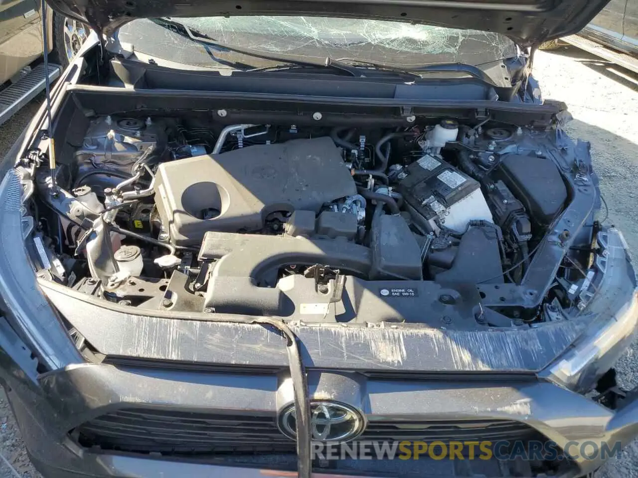 12 fotografías del automóvil dañado 2T3W1RFVXPC233177 TOYOTA RAV4 2023