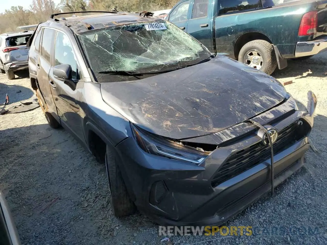 4 fotografías del automóvil dañado 2T3W1RFVXPC233177 TOYOTA RAV4 2023